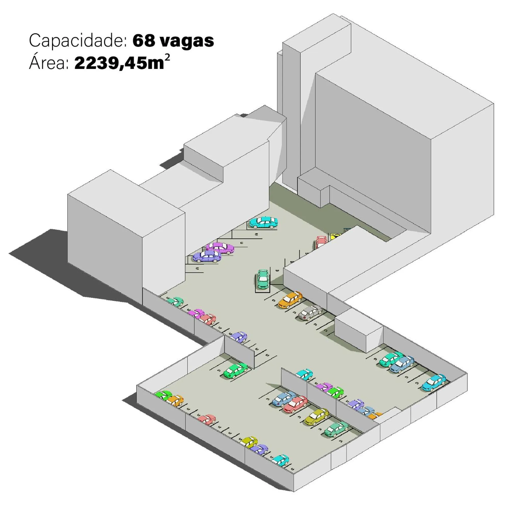 Parking in Porto Minas Hotel e Convenções