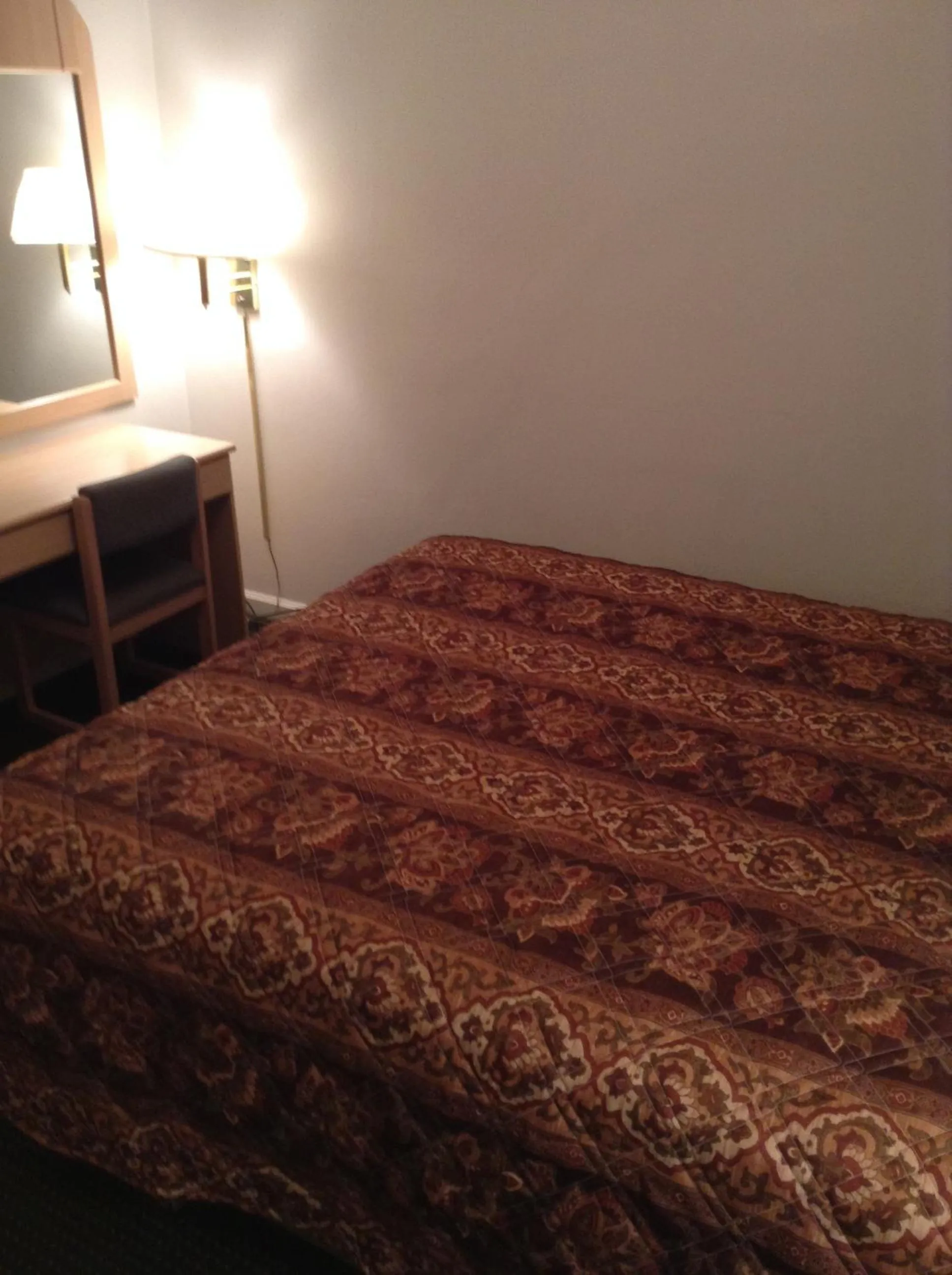 Bed in Central Motel