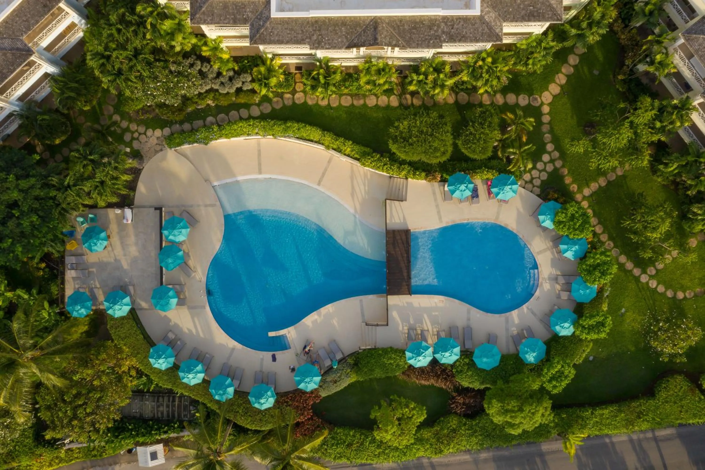 Bird's eye view in Beach View Hotel