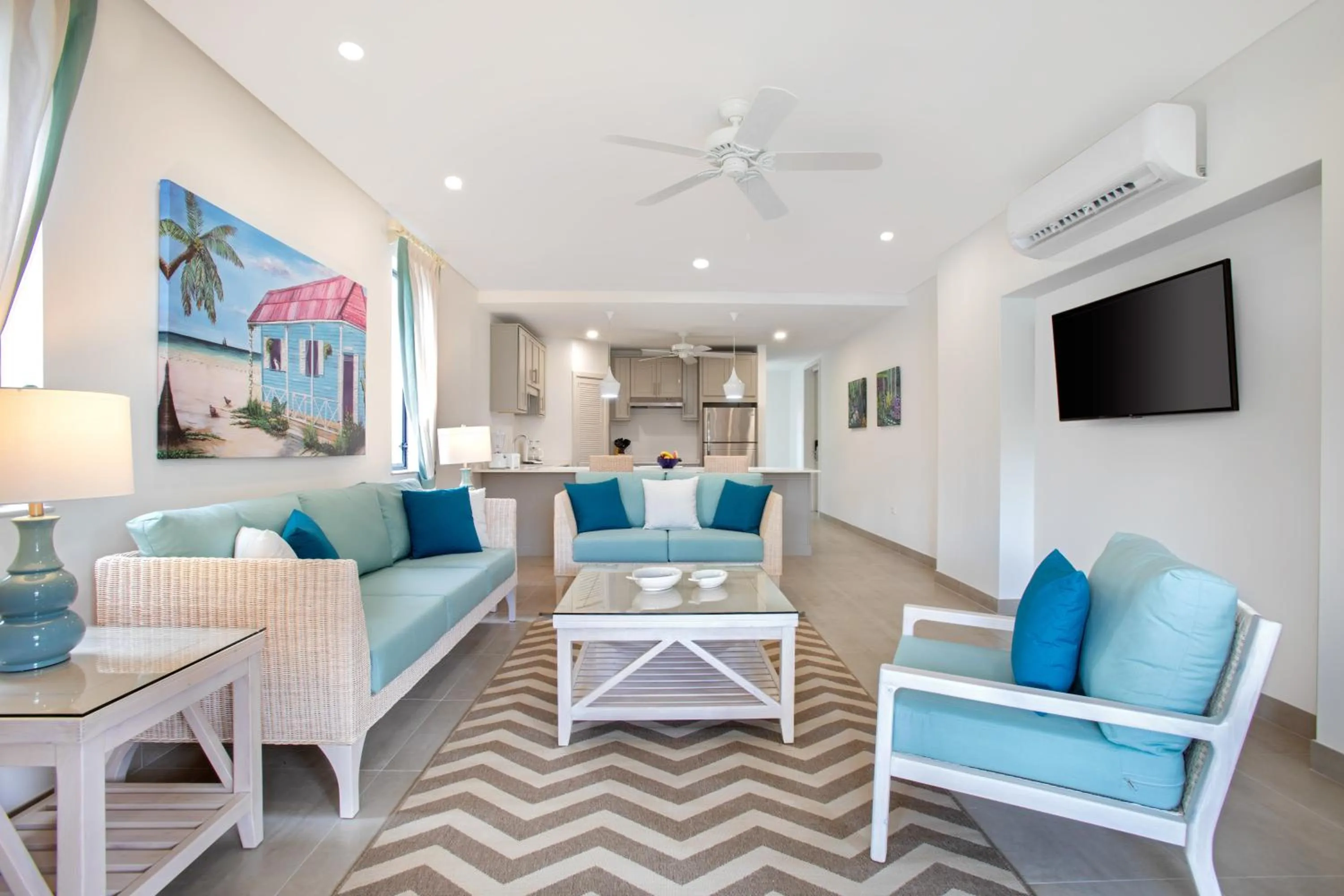 Living room in Beach View Hotel