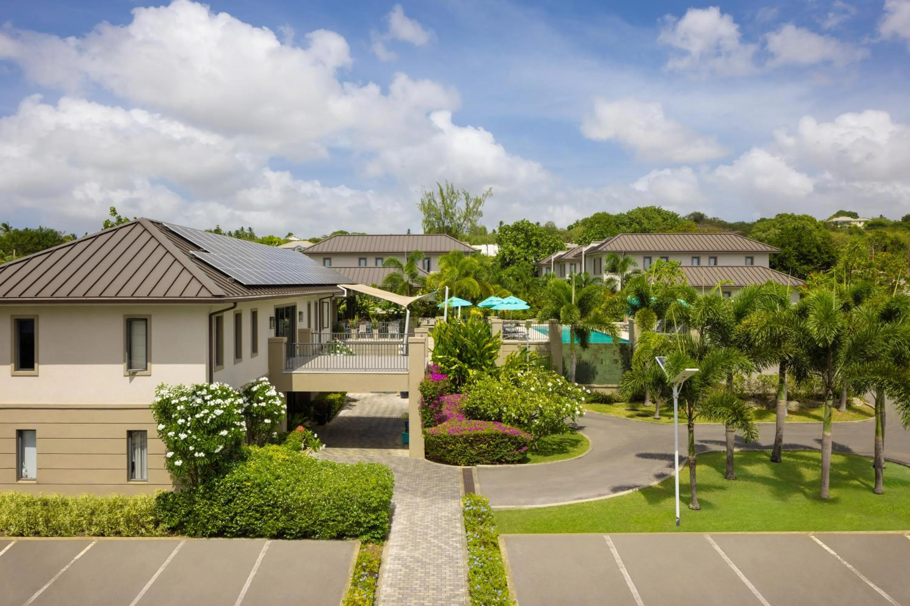 Property building in Beach View Hotel