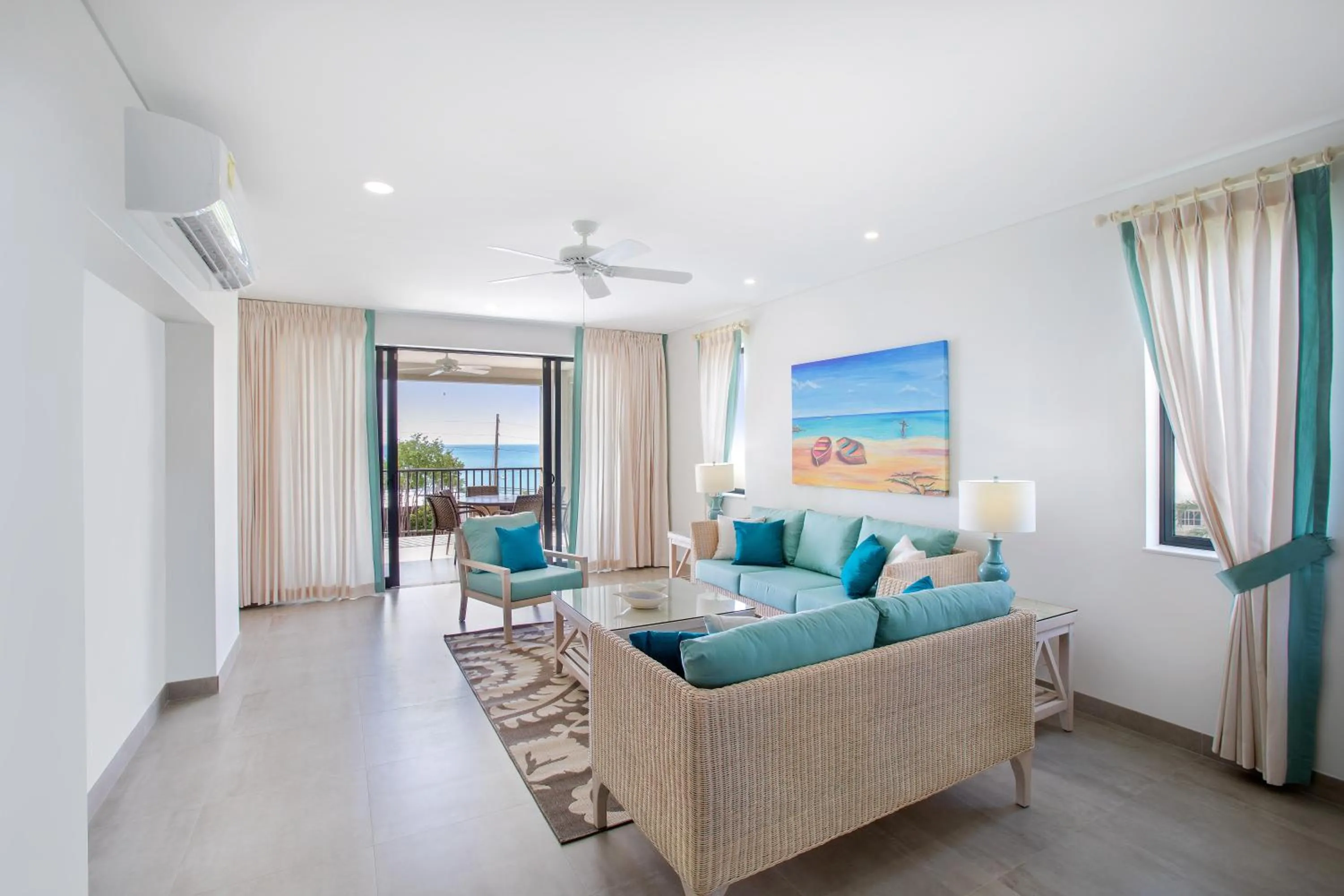 Living room in Beach View Hotel