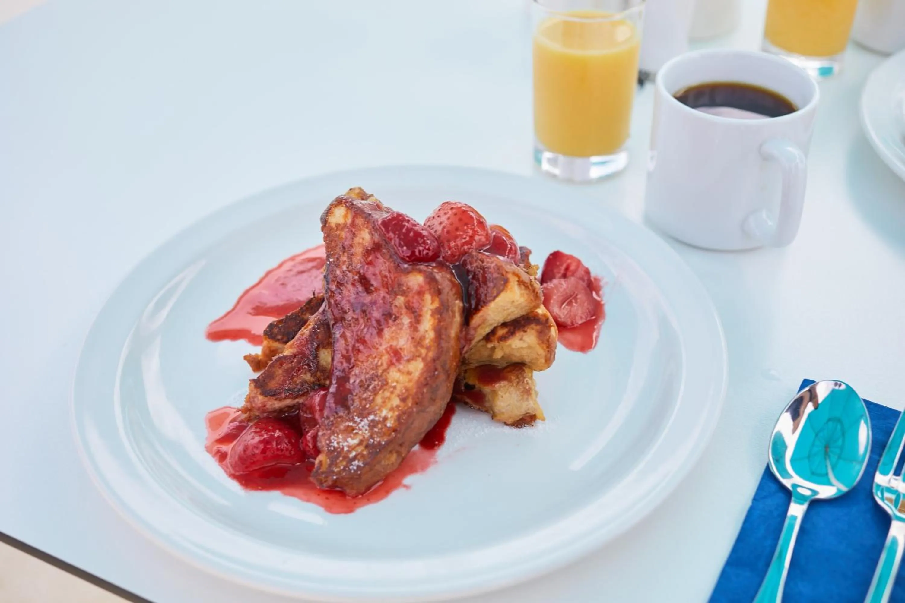 Breakfast in Beach View Hotel