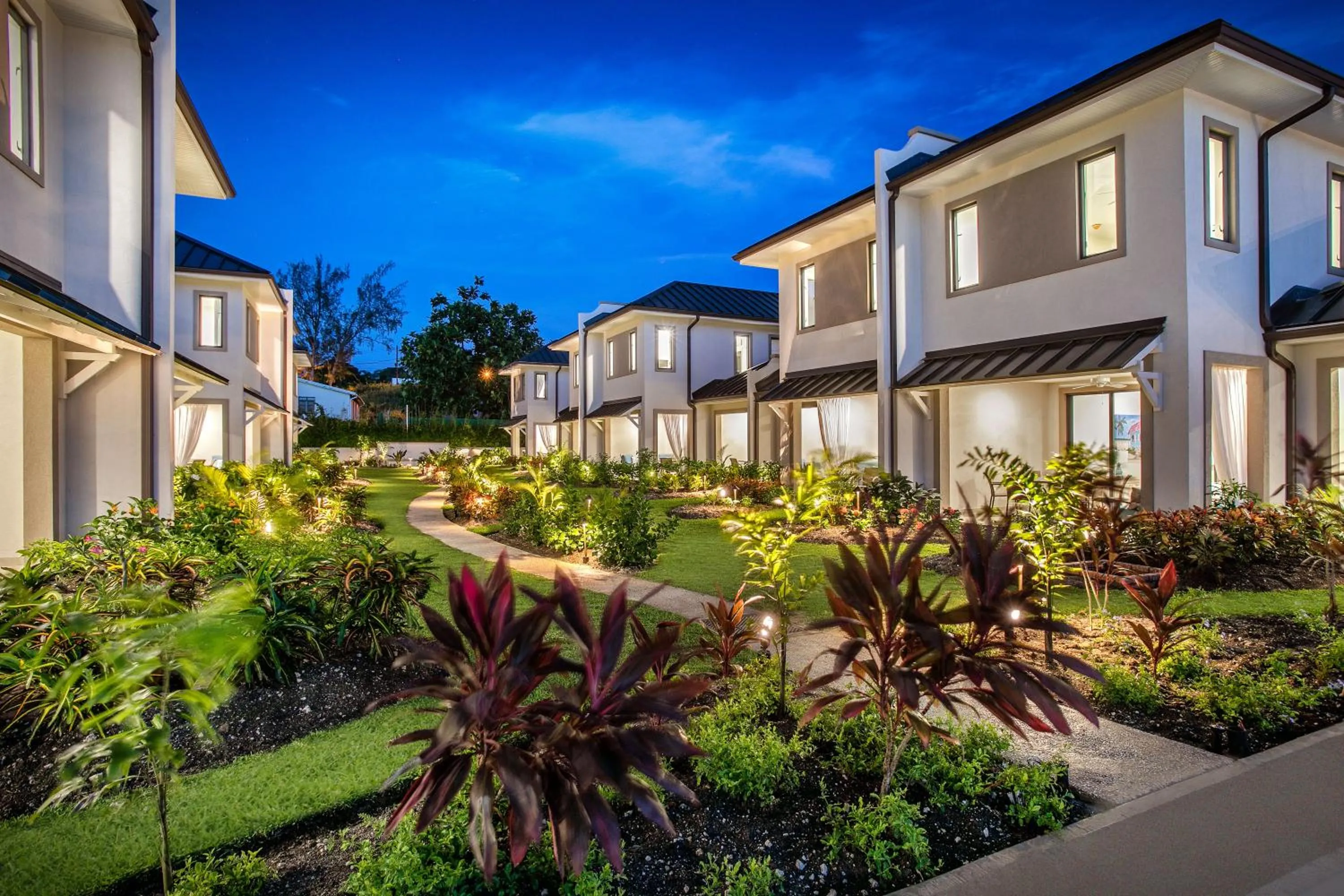 Garden in Beach View Hotel