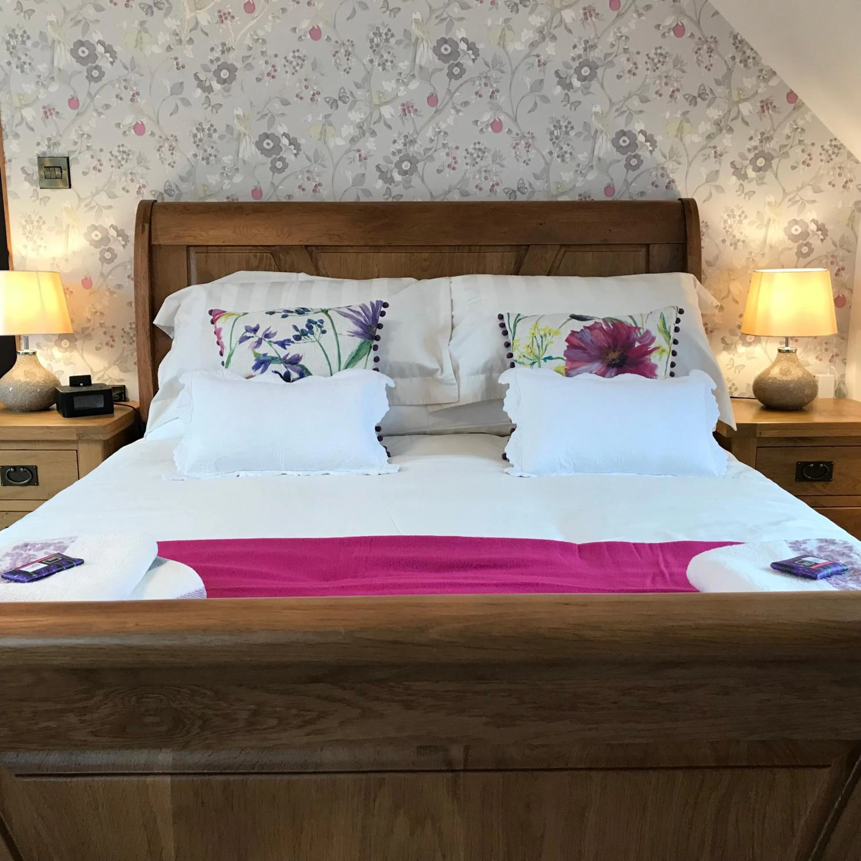 Bed in Lon y Traeth Bed & Breakfast