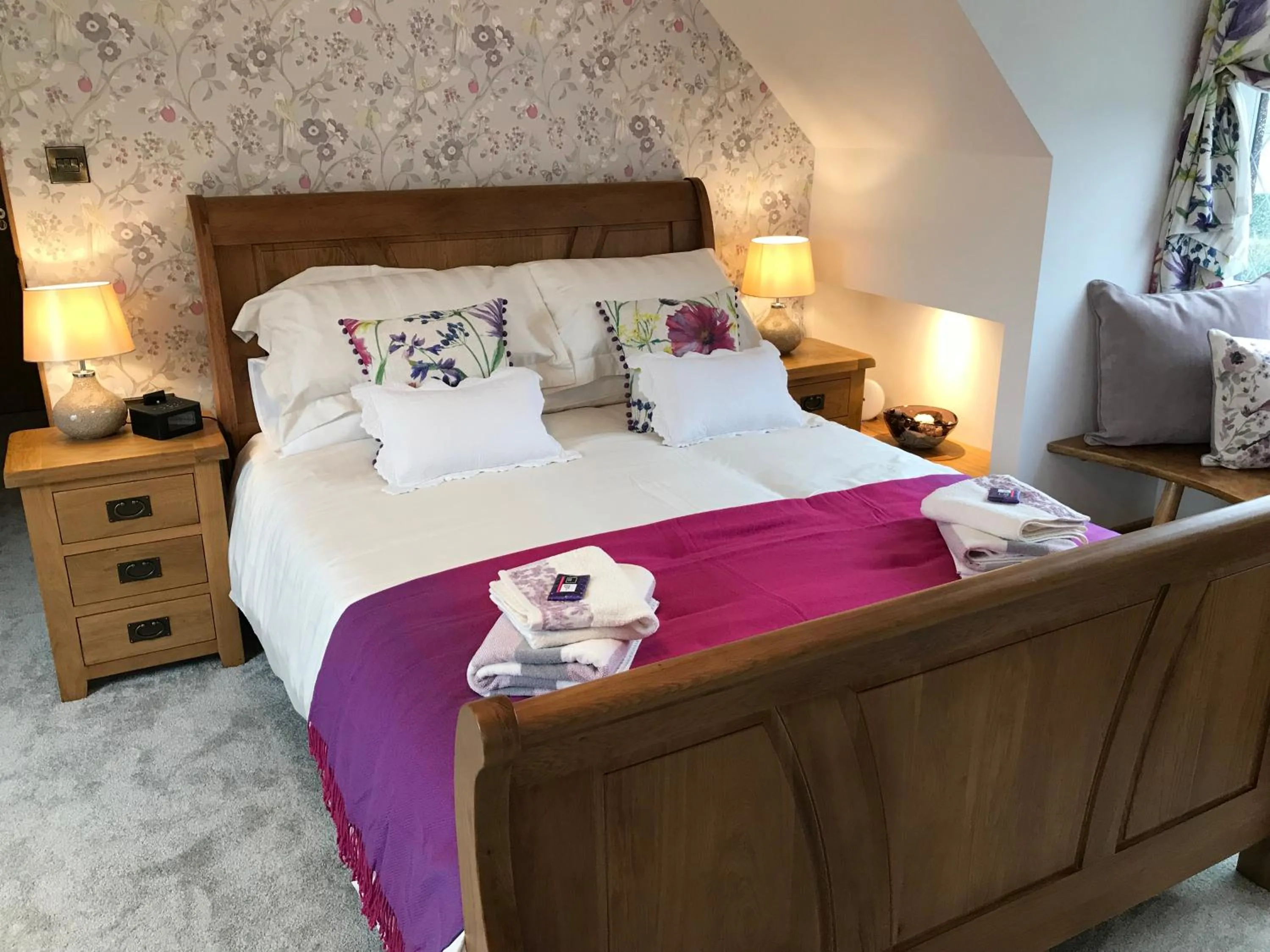 Bed in Lon y Traeth Bed & Breakfast