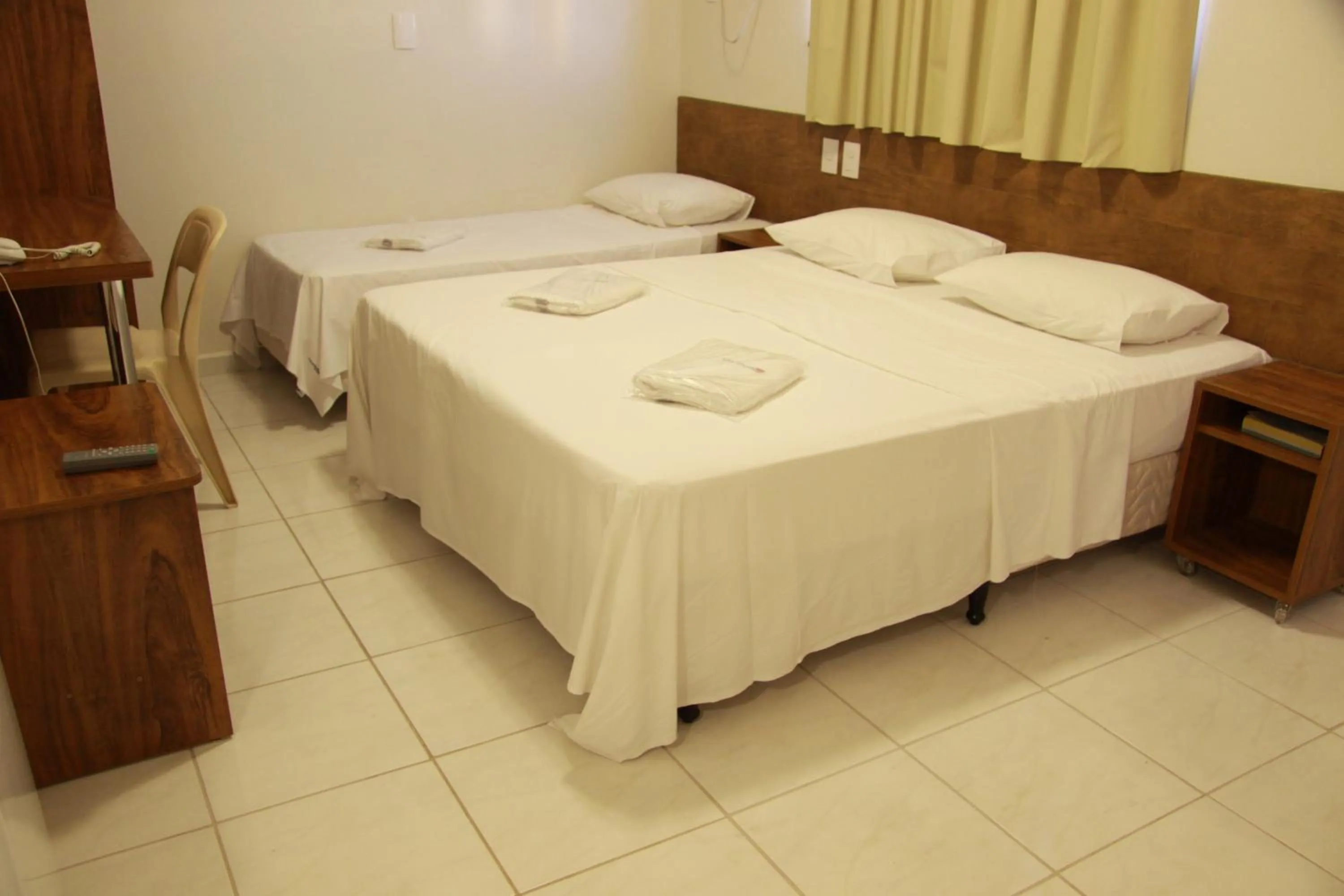 Bed in Hotel Maraja
