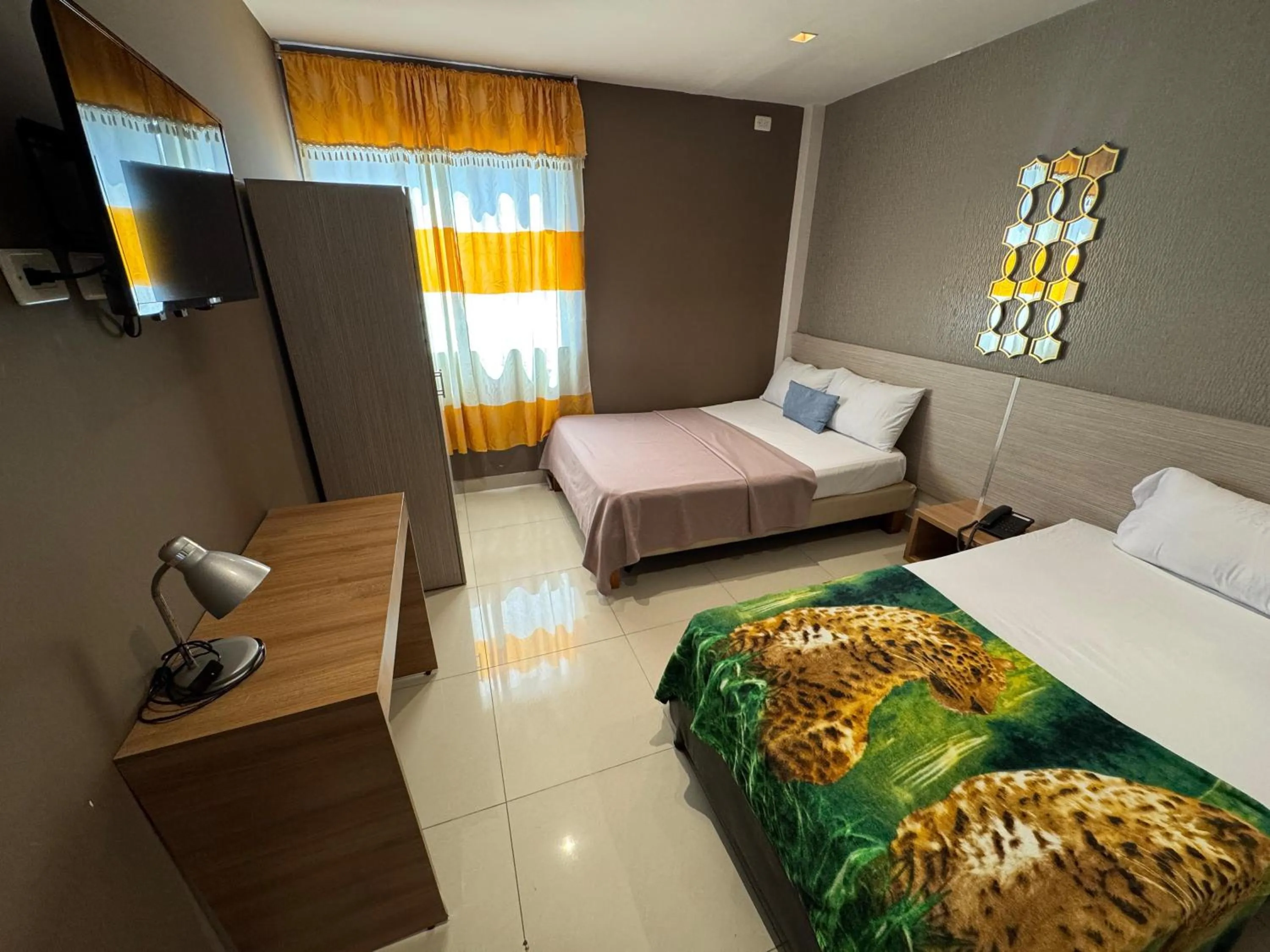 Bed in Hotel Condina Pereira