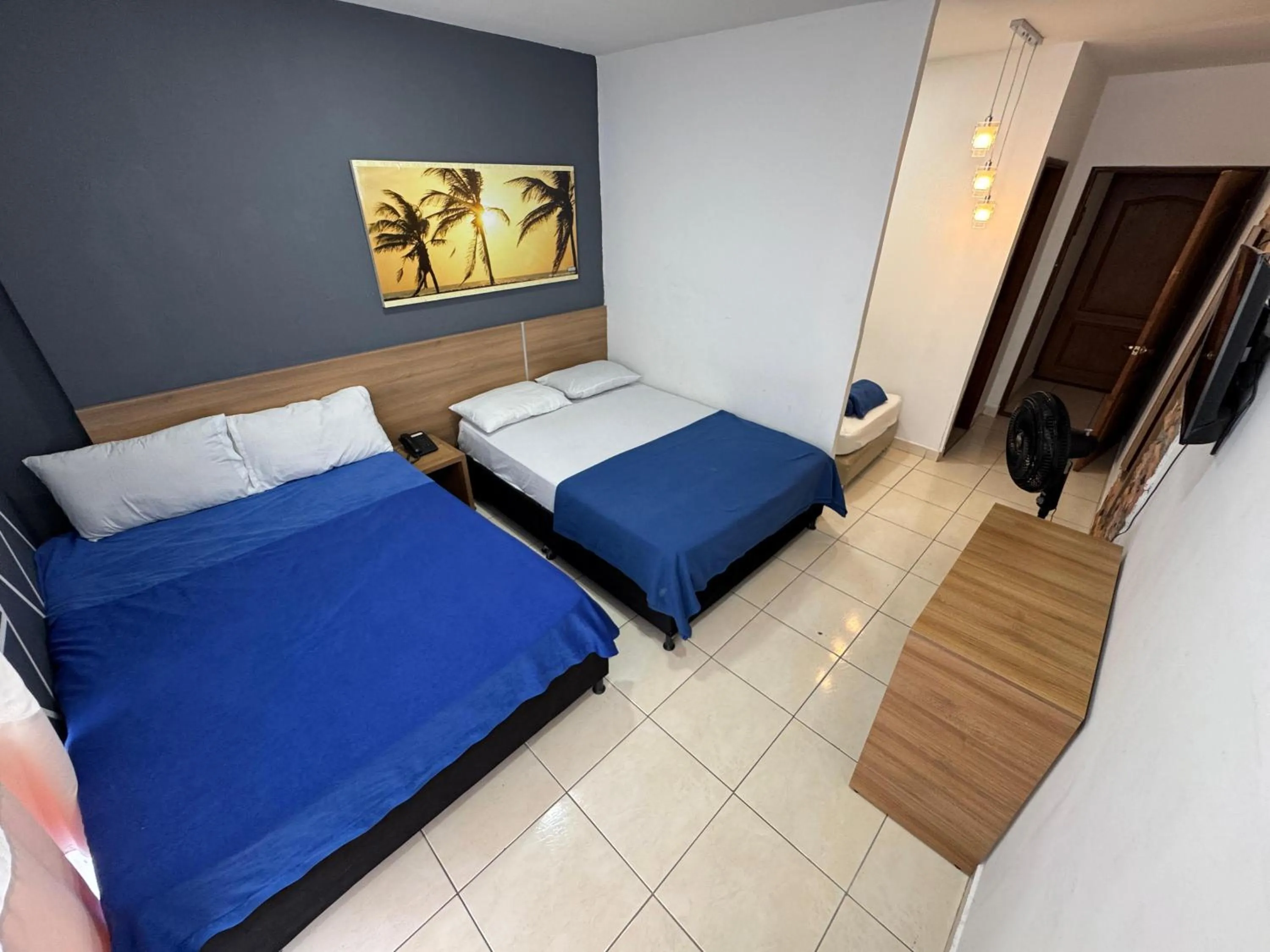 Bed in Hotel Condina Pereira