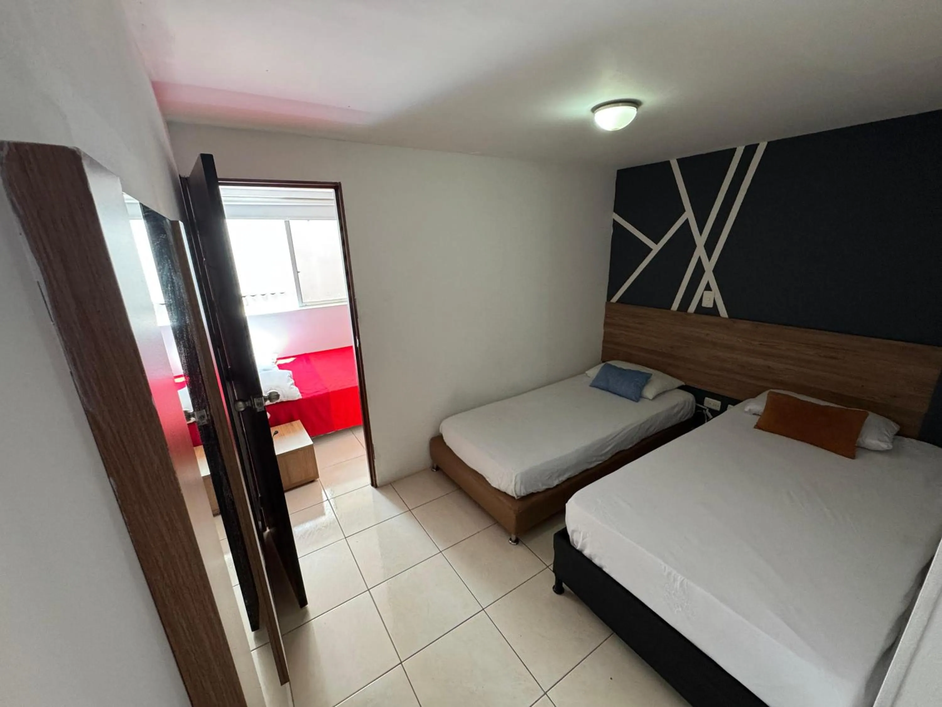 Bed in Hotel Condina Pereira