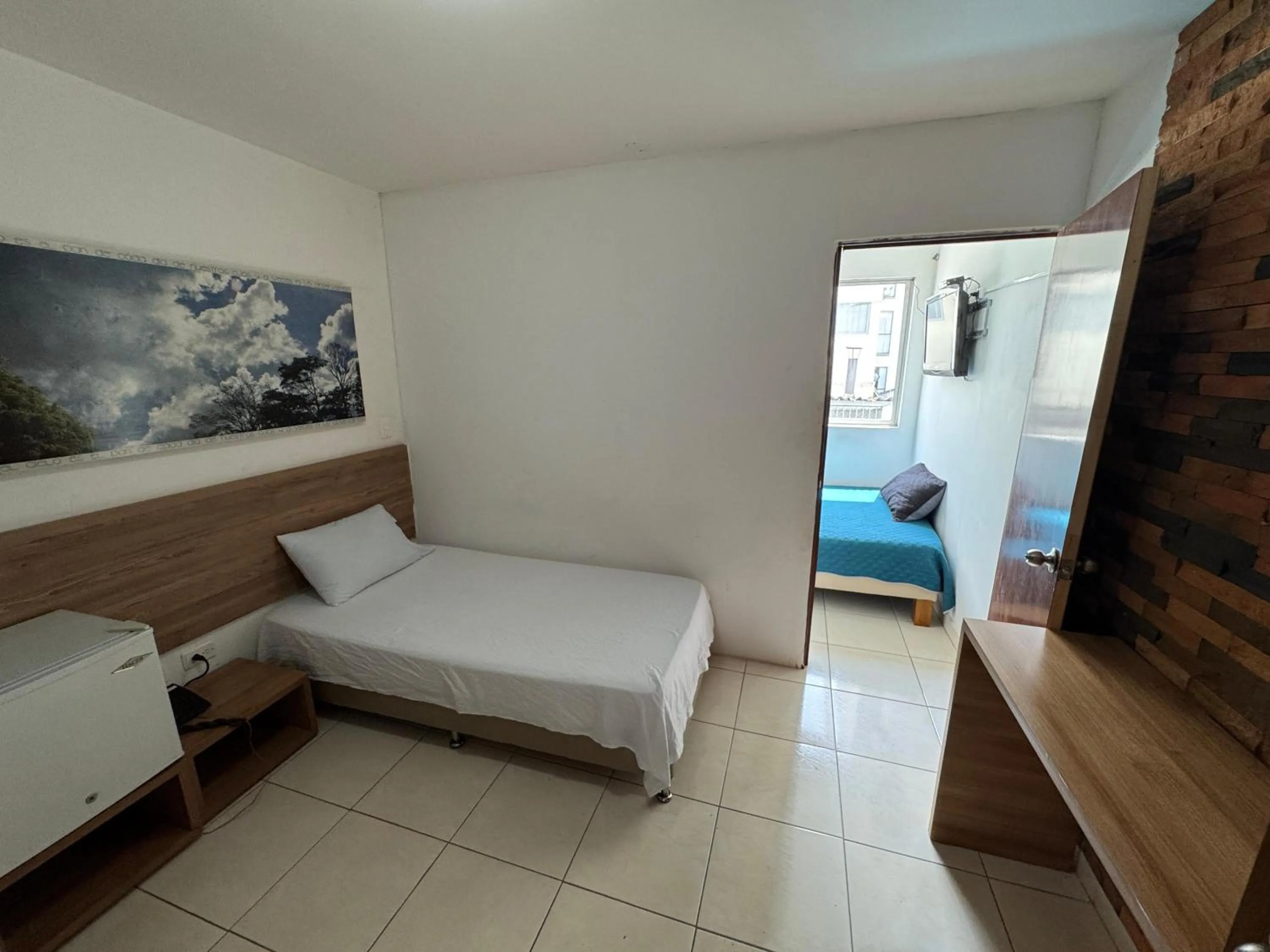 Bed in Hotel Condina Pereira