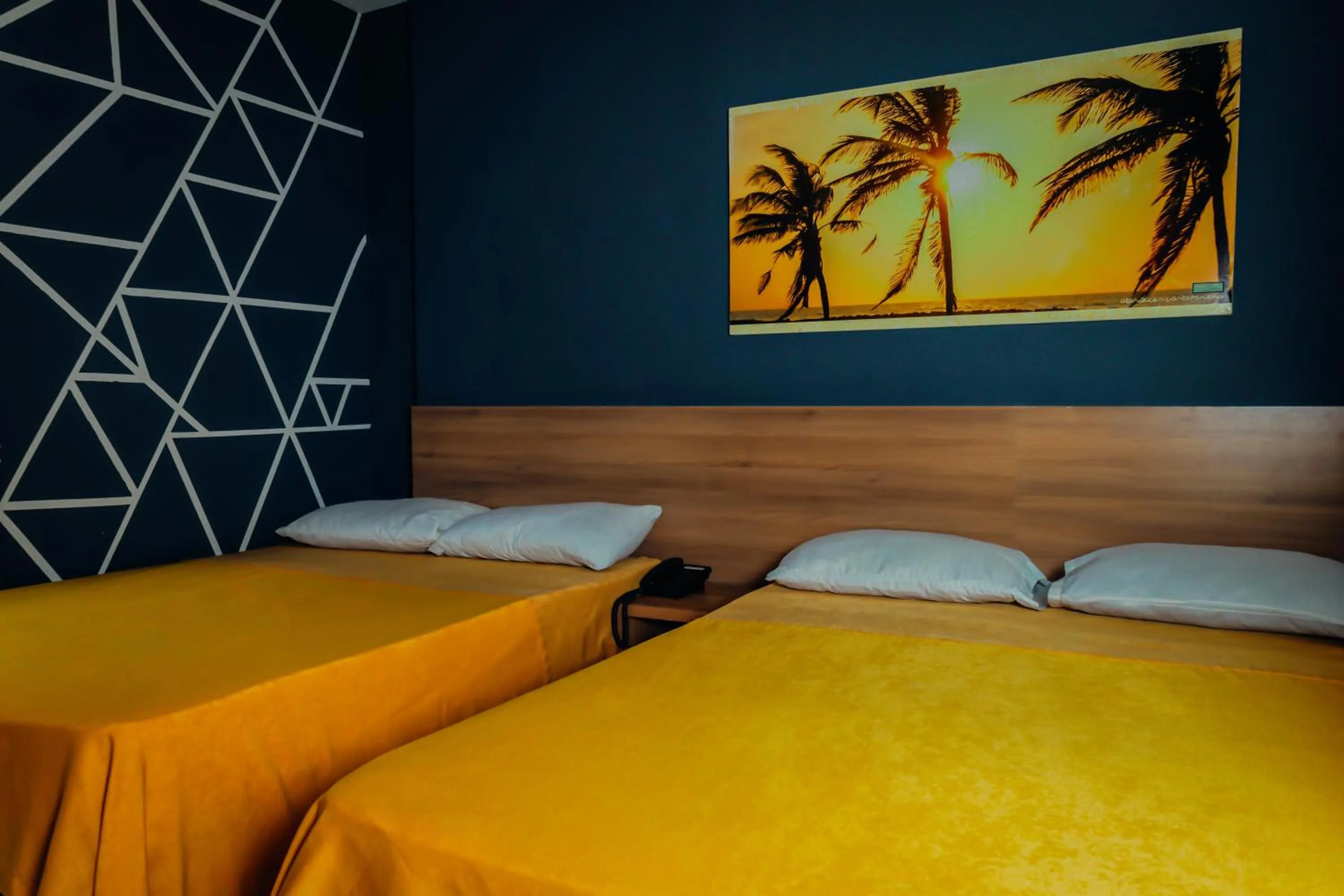 Bed in Hotel Condina Pereira