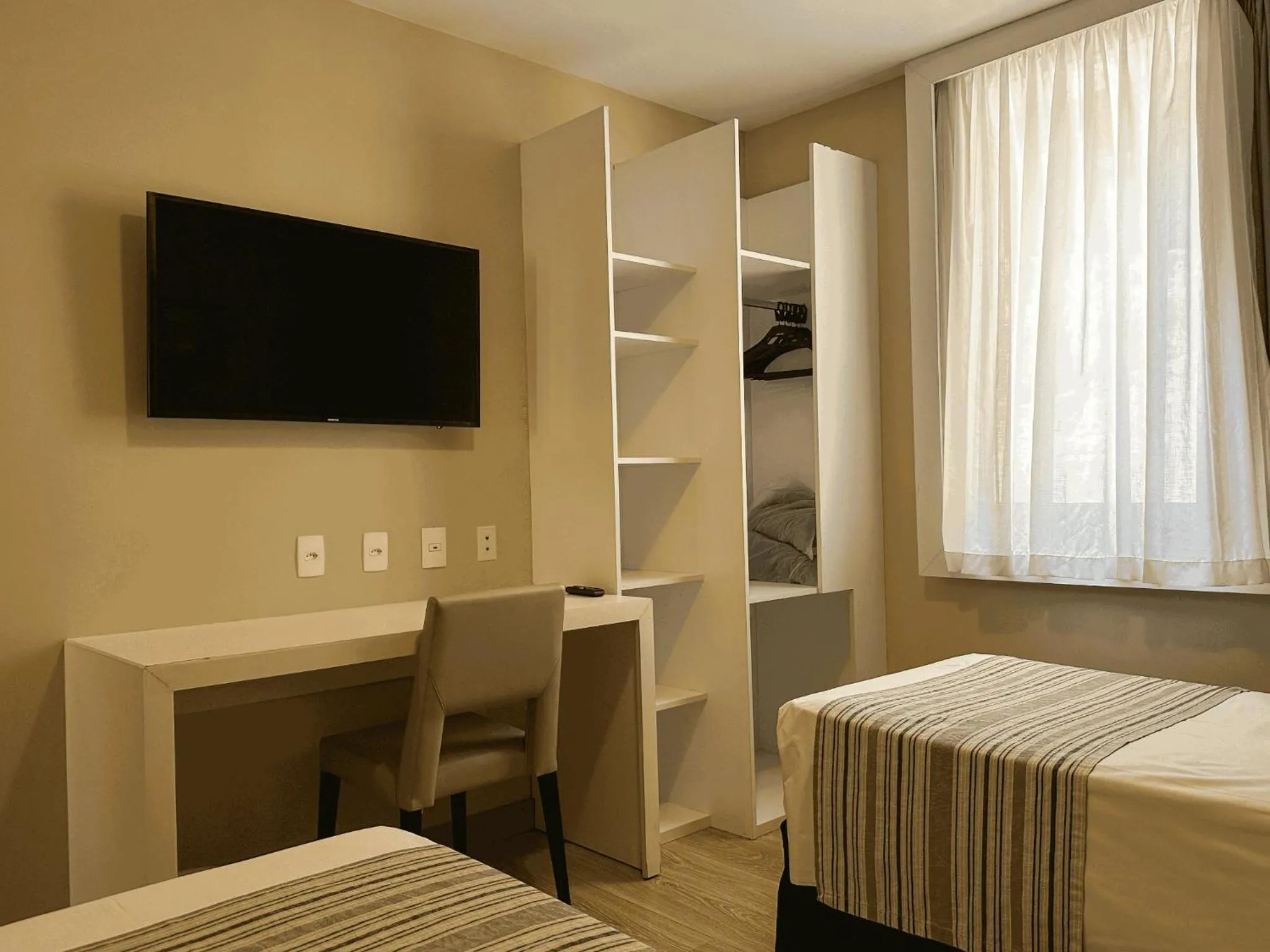 Bed in Grande Hotel Petrópolis