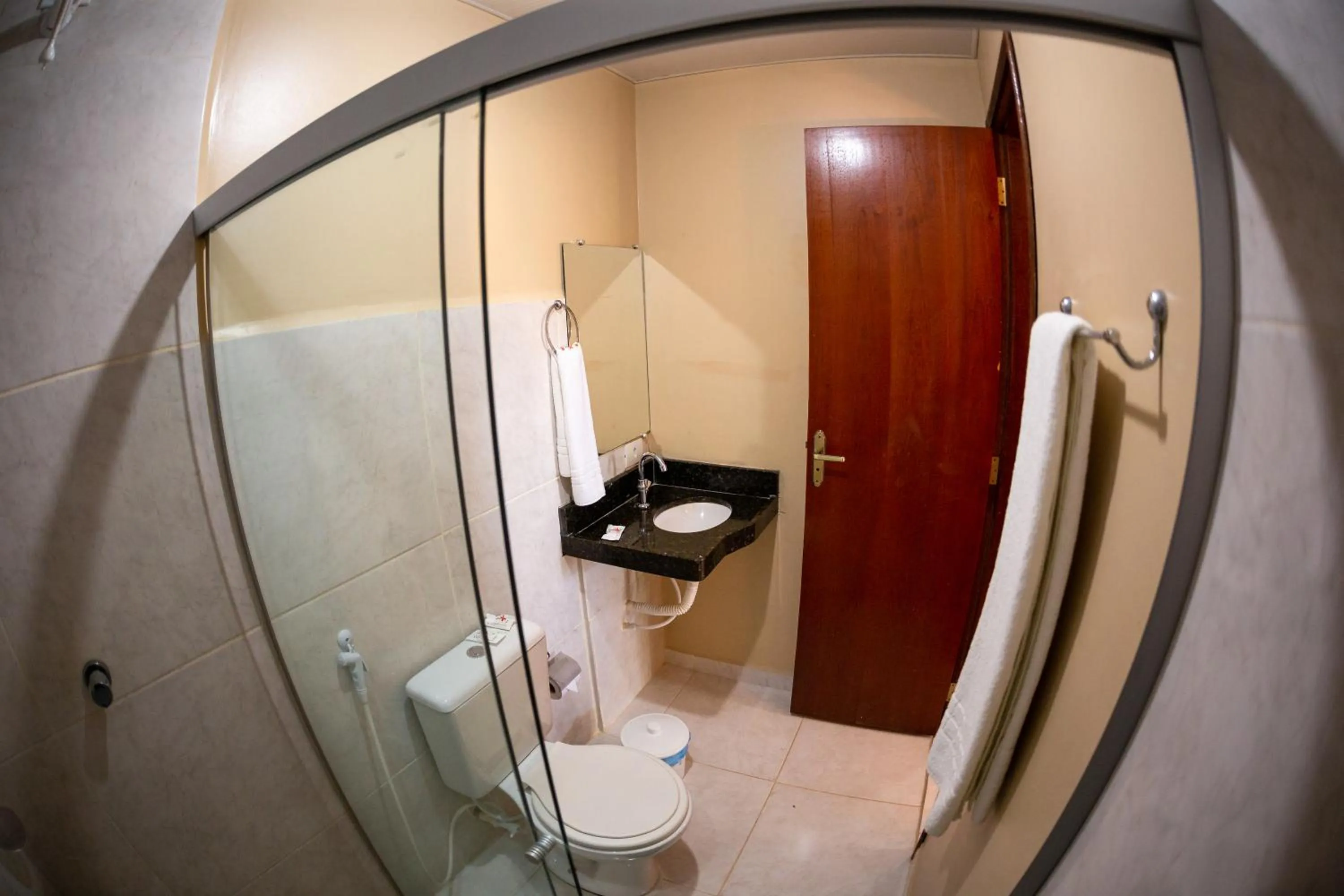 Bathroom in Pousada o Caribe de Maragogi