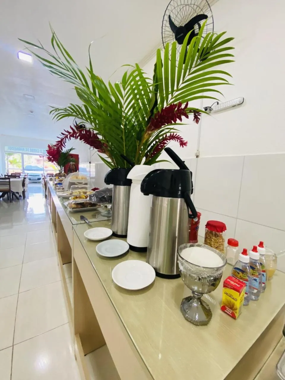 Breakfast in Pousada o Caribe de Maragogi