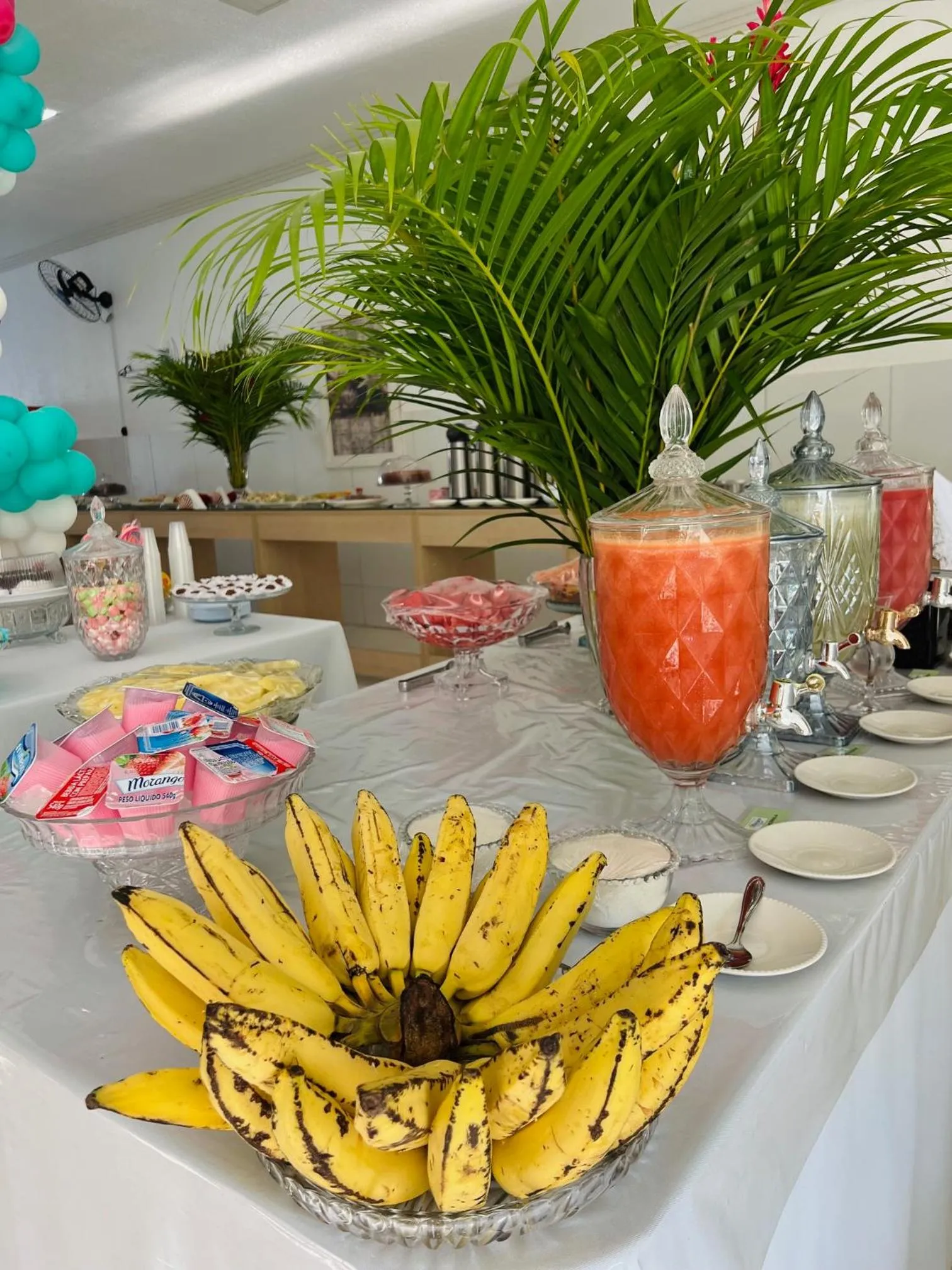 Asian breakfast in Pousada o Caribe de Maragogi