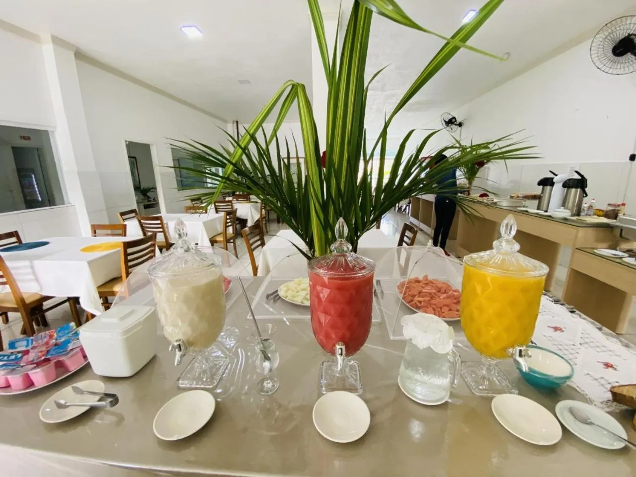 Breakfast in Pousada o Caribe de Maragogi