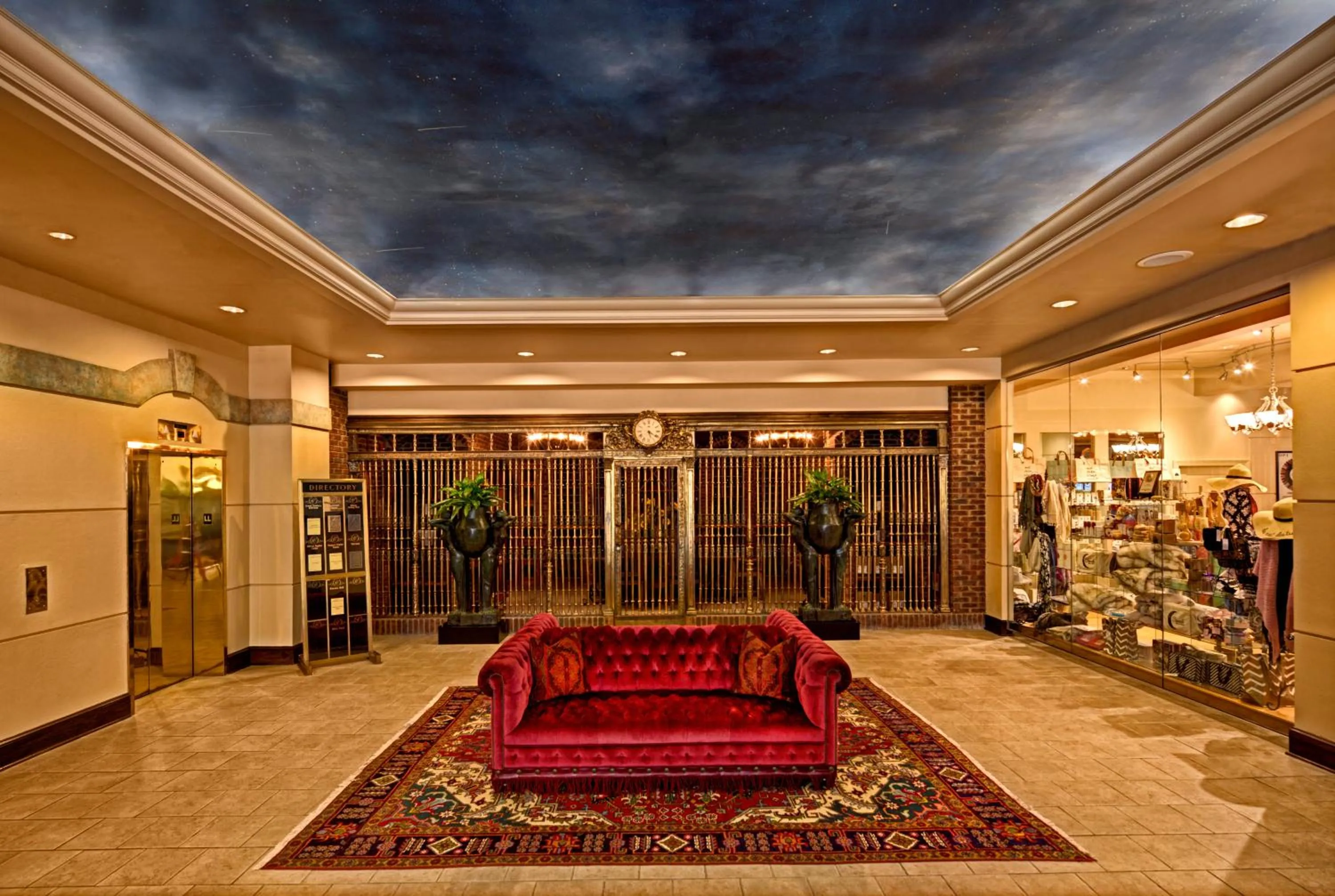 On-site shops in Carnegie Hotel & Spa