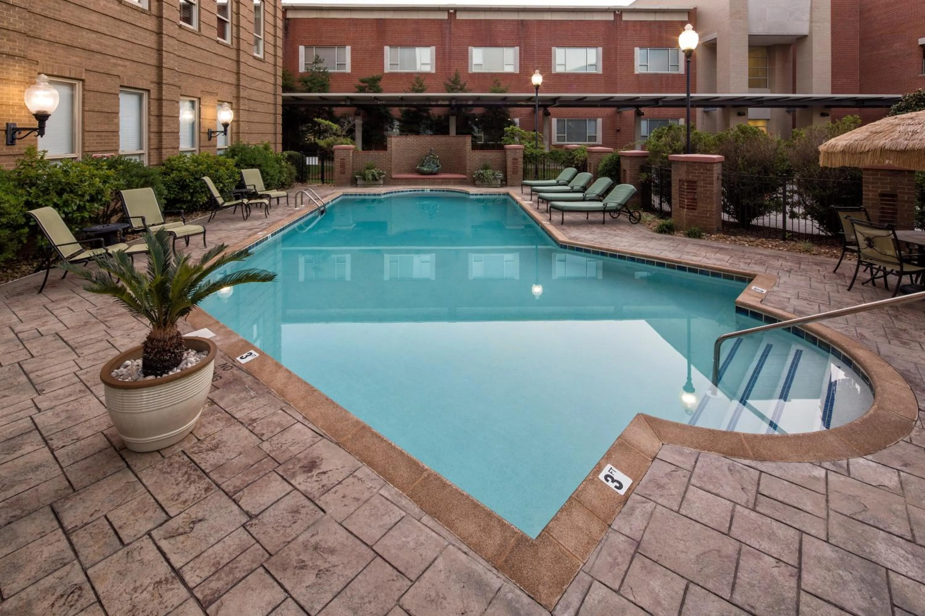 Pool view in Carnegie Hotel & Spa