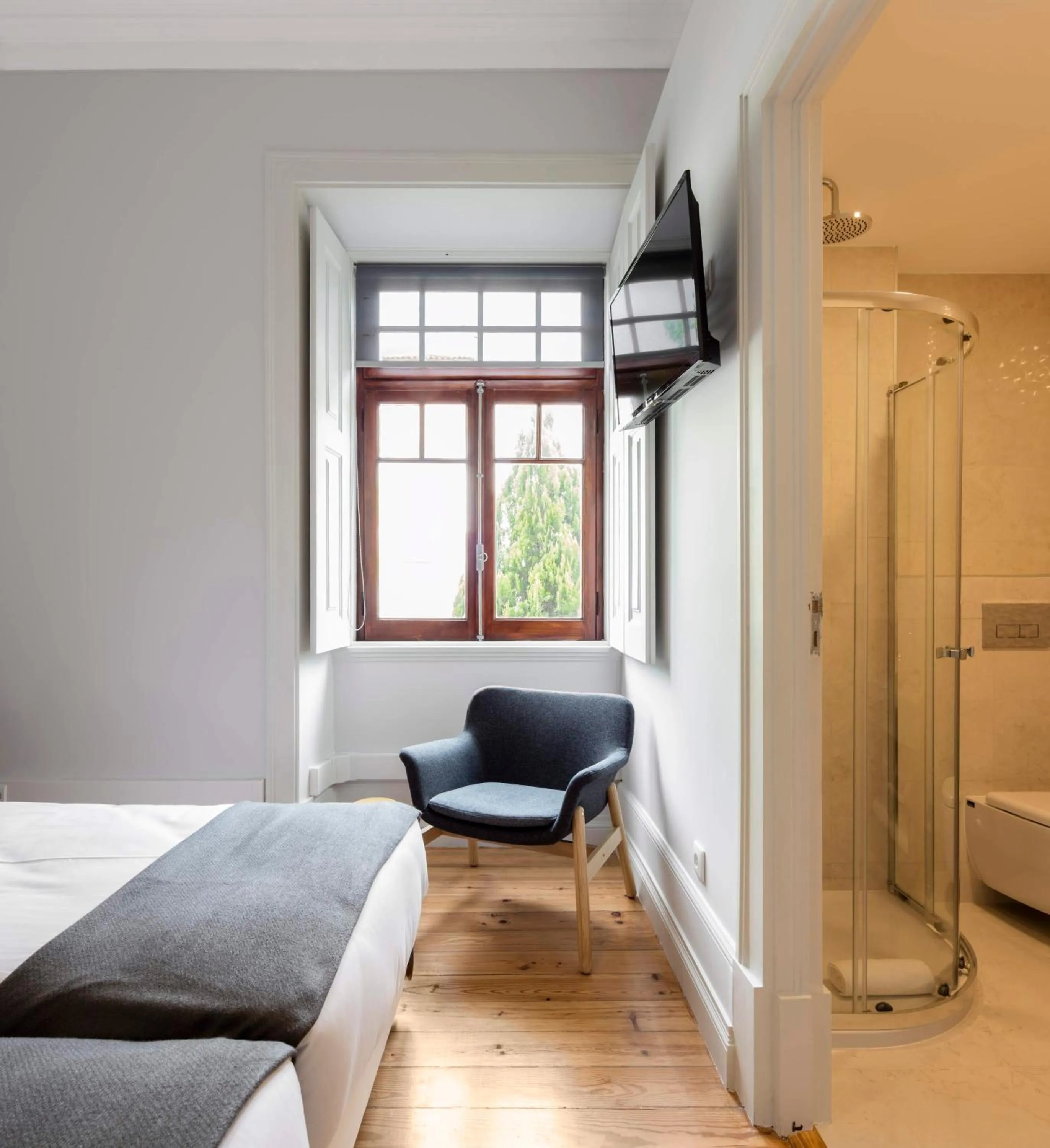 Decorative detail, Bed in Penedo da Saudade Suites & Hostel