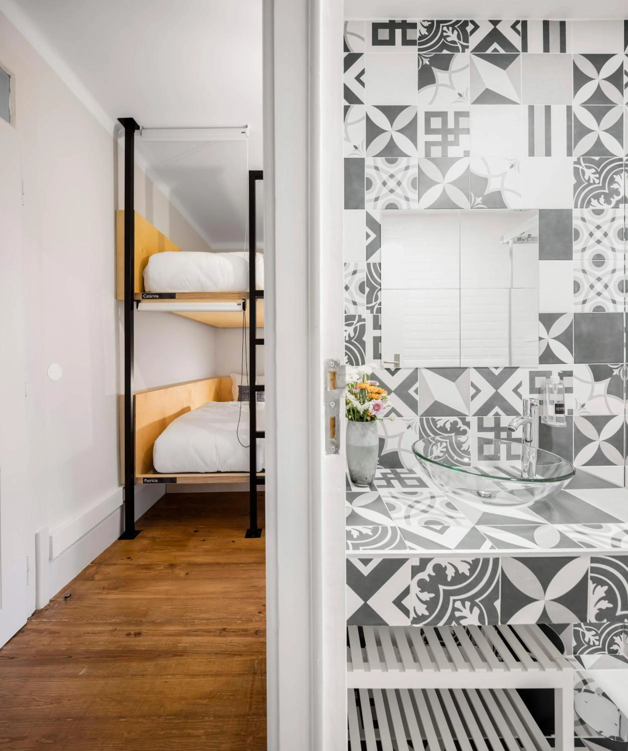 Bed in Penedo da Saudade Suites & Hostel