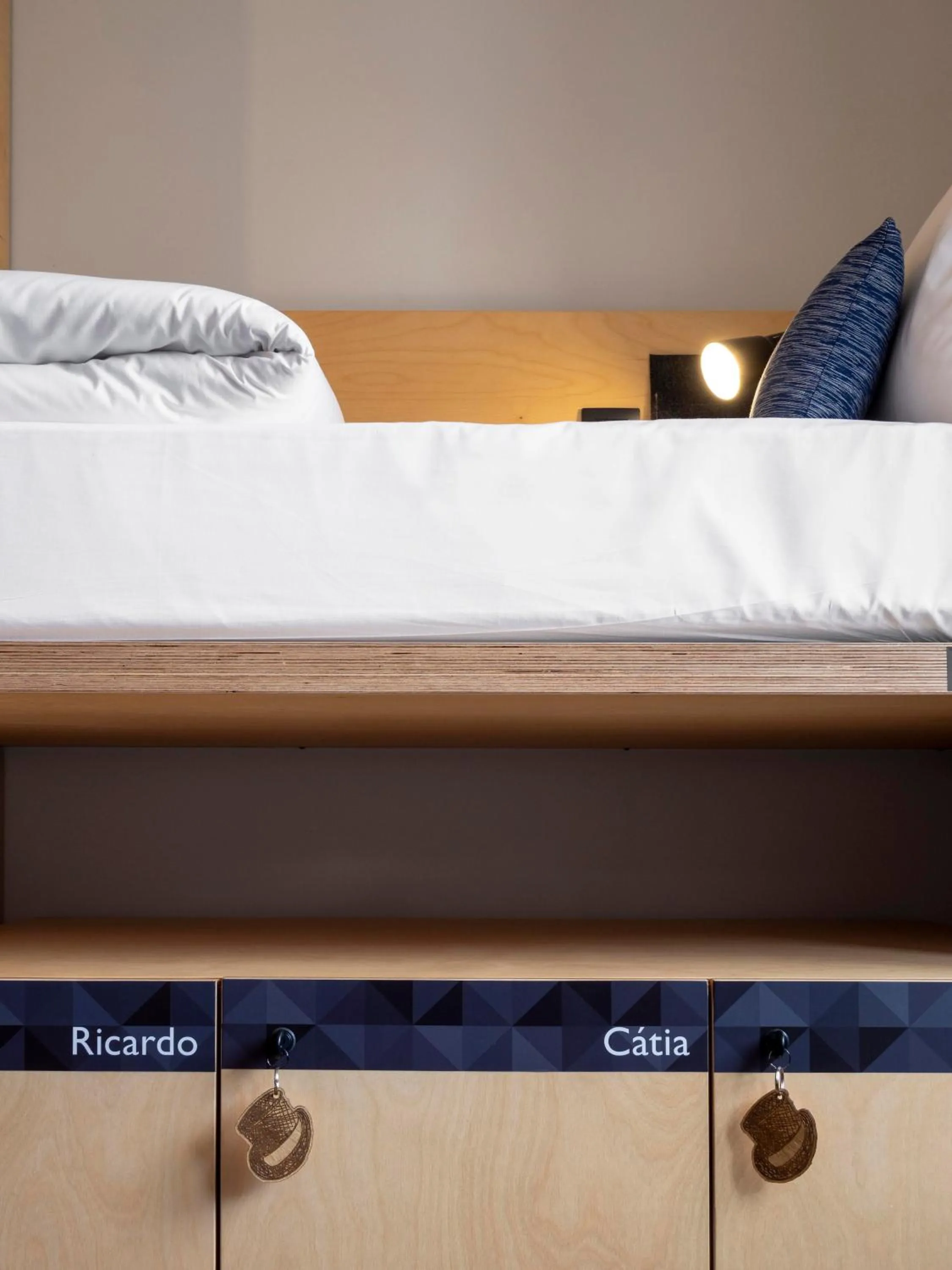 Bed in Penedo da Saudade Suites & Hostel