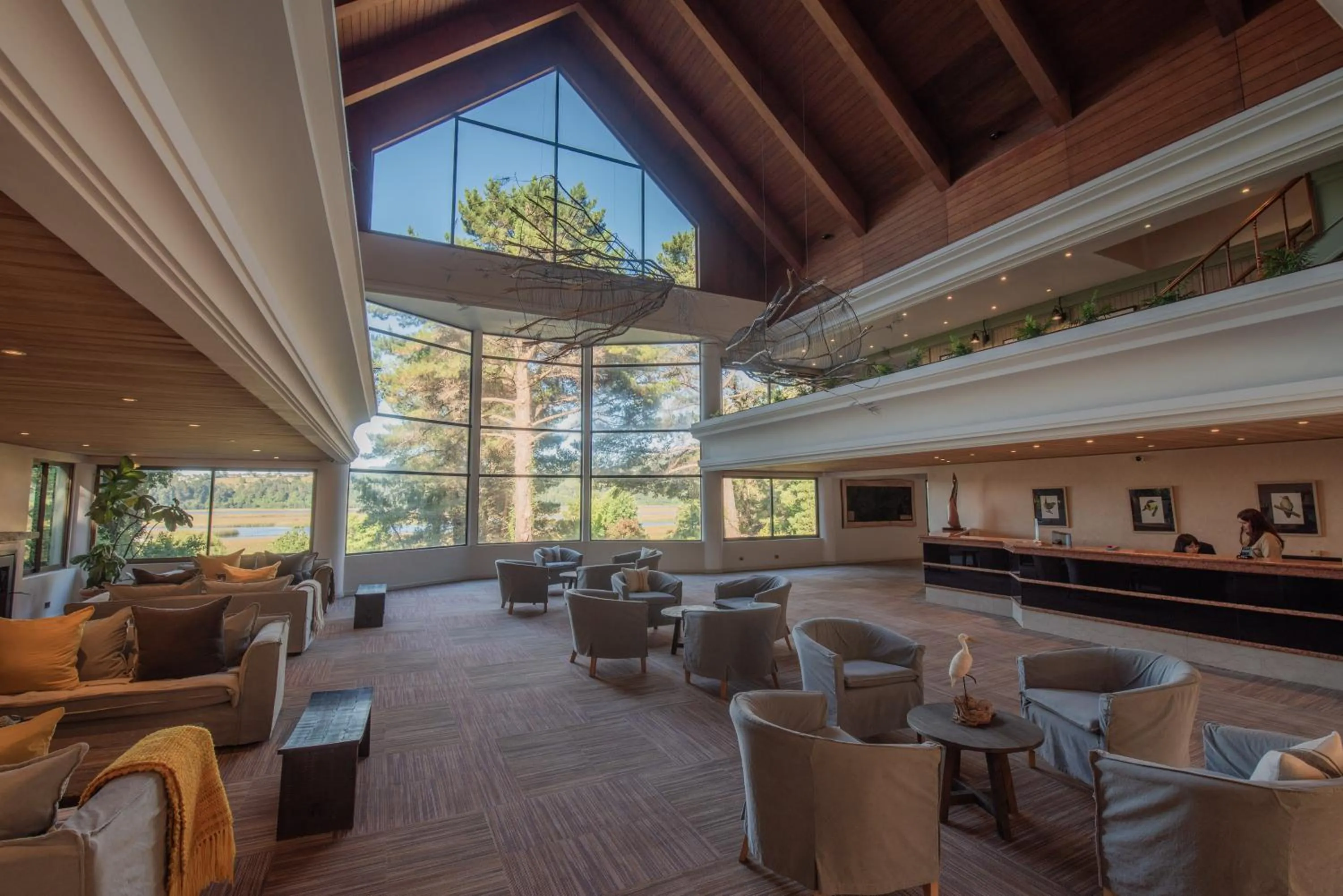 Lobby or reception in Hotel Puerta del Sur