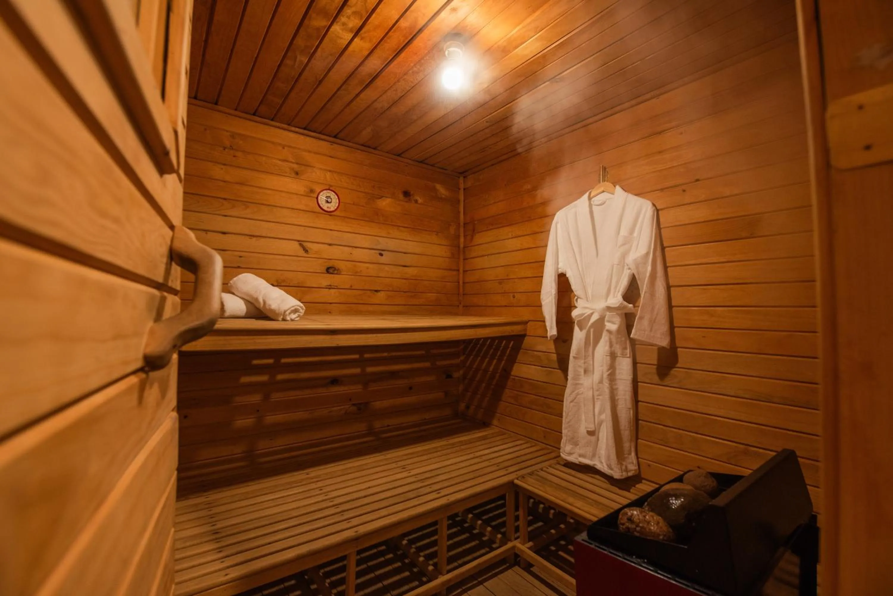 Sauna in Hotel Puerta del Sur