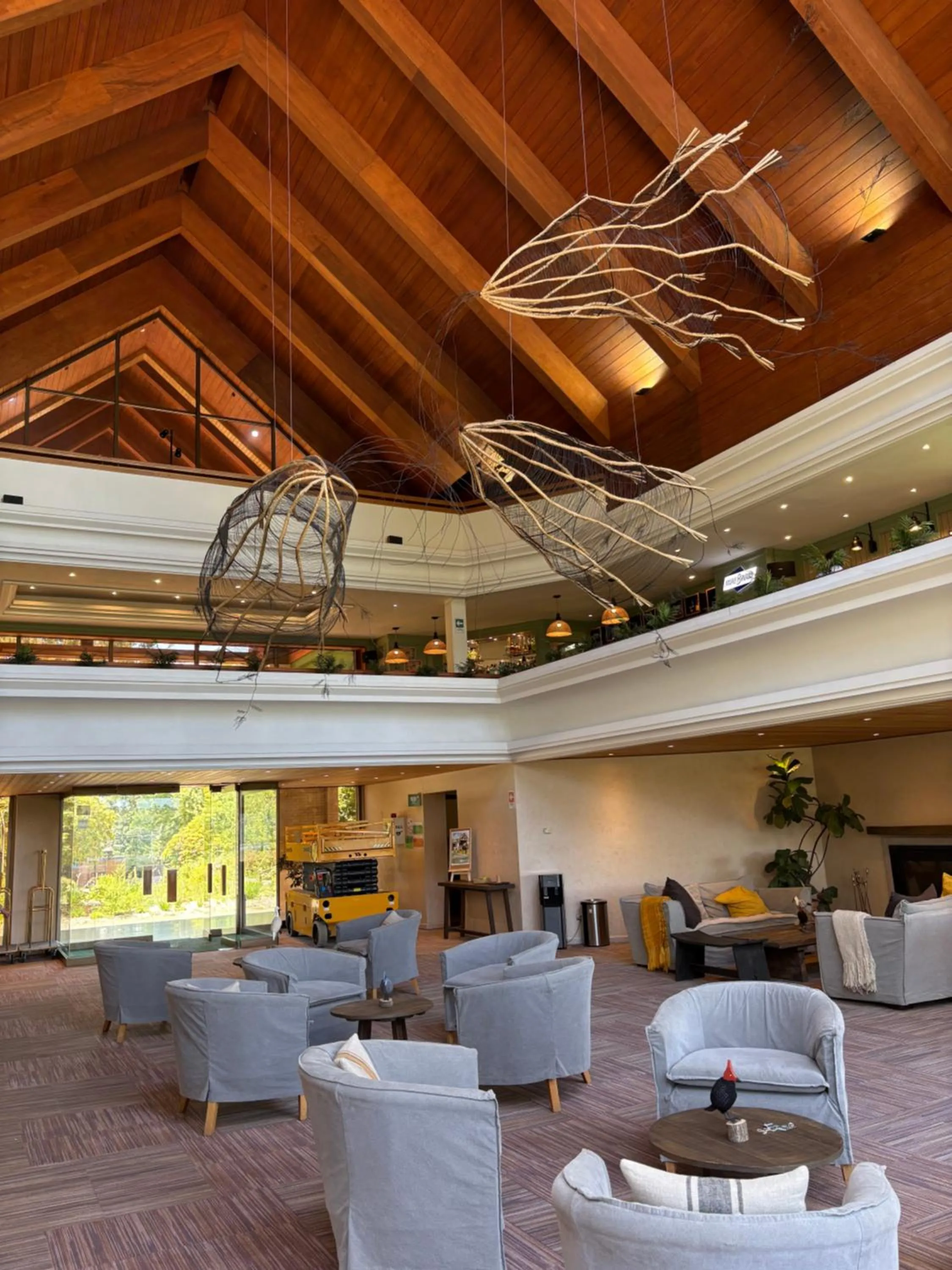 Lobby or reception in Hotel Puerta del Sur