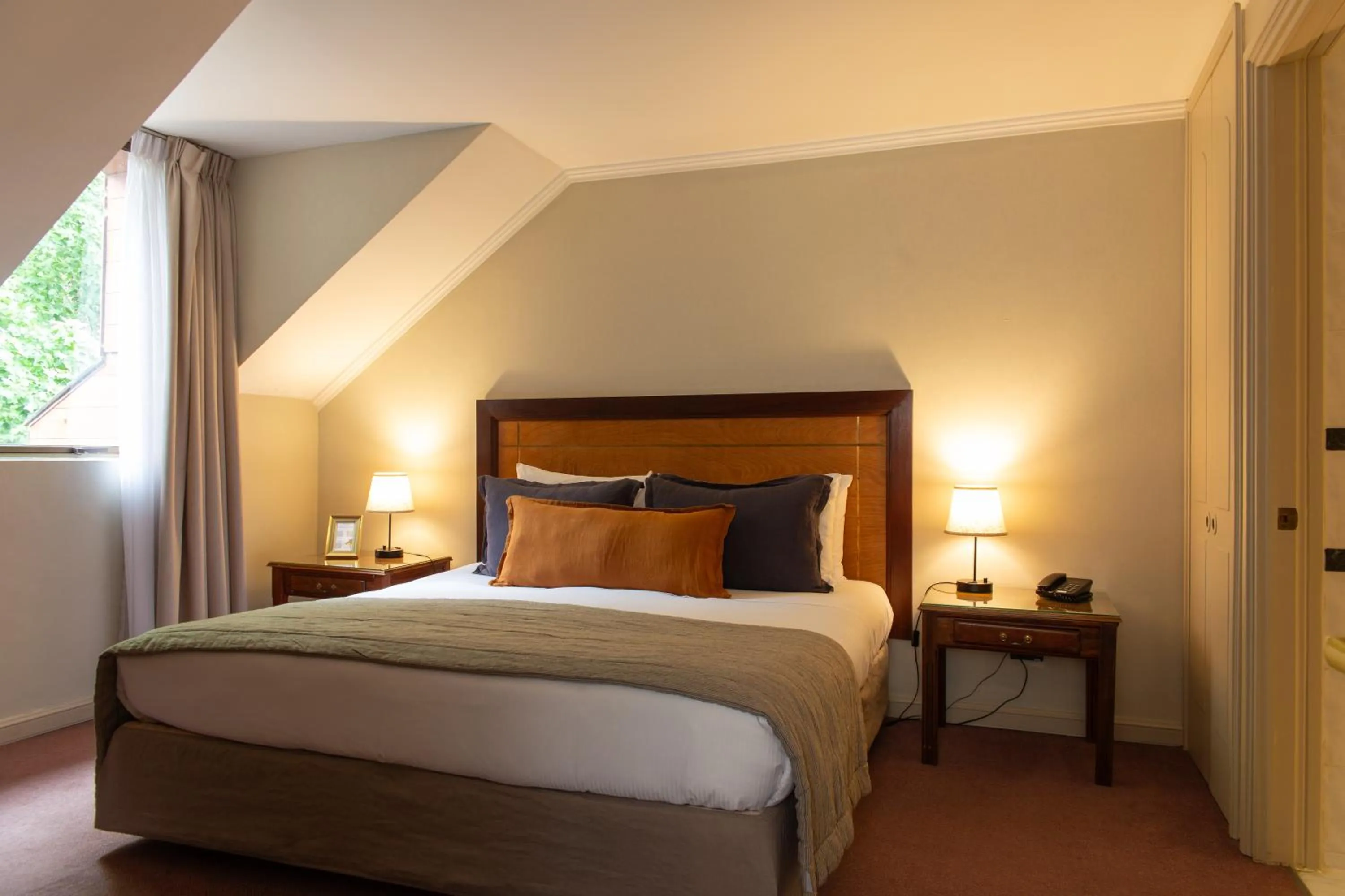 Bed in Hotel Puerta del Sur