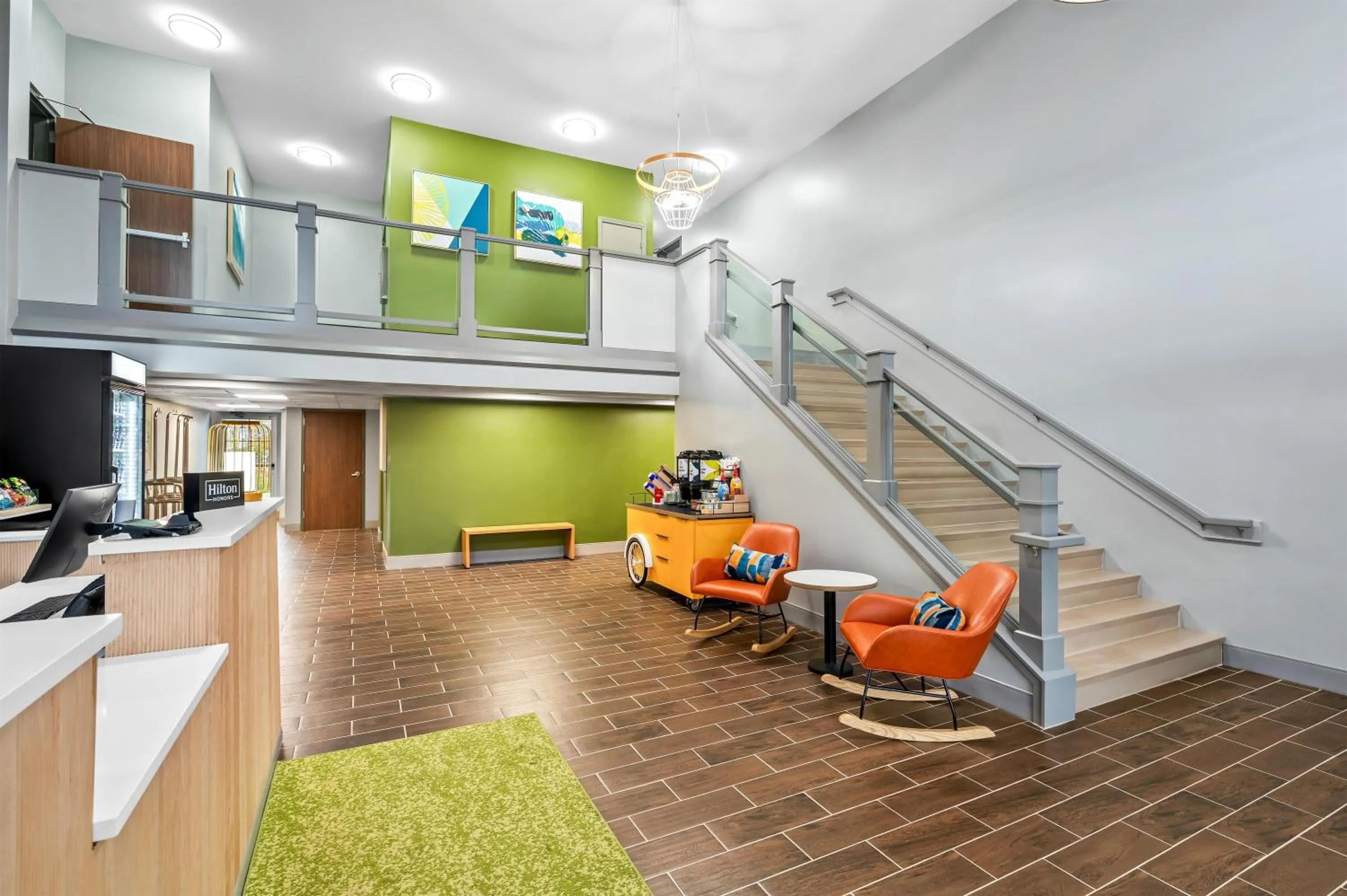 Lobby or reception in Spark by Hilton Portland Airport Maine Mall