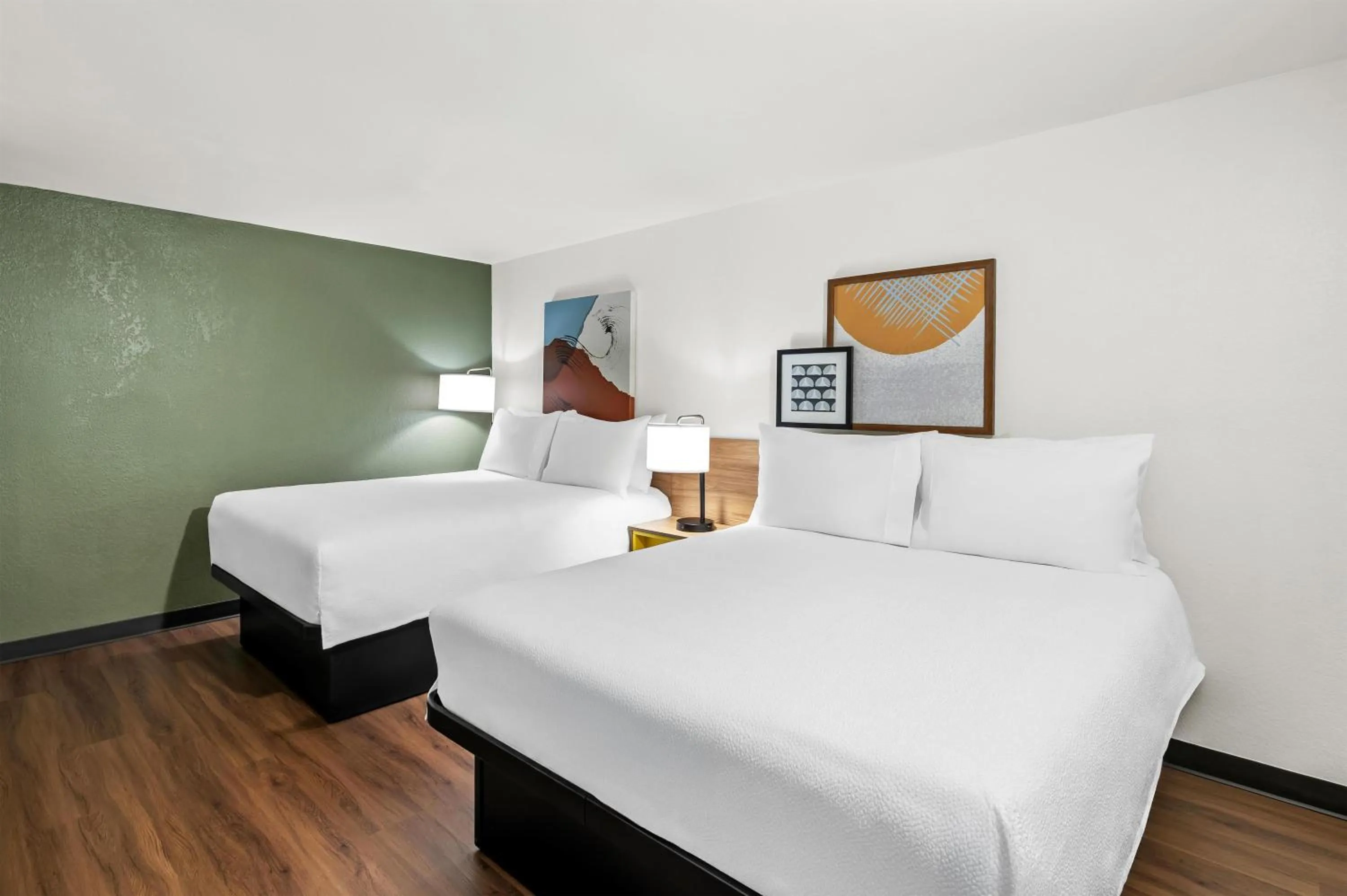 Bed in Spark by Hilton Portland Airport Maine Mall