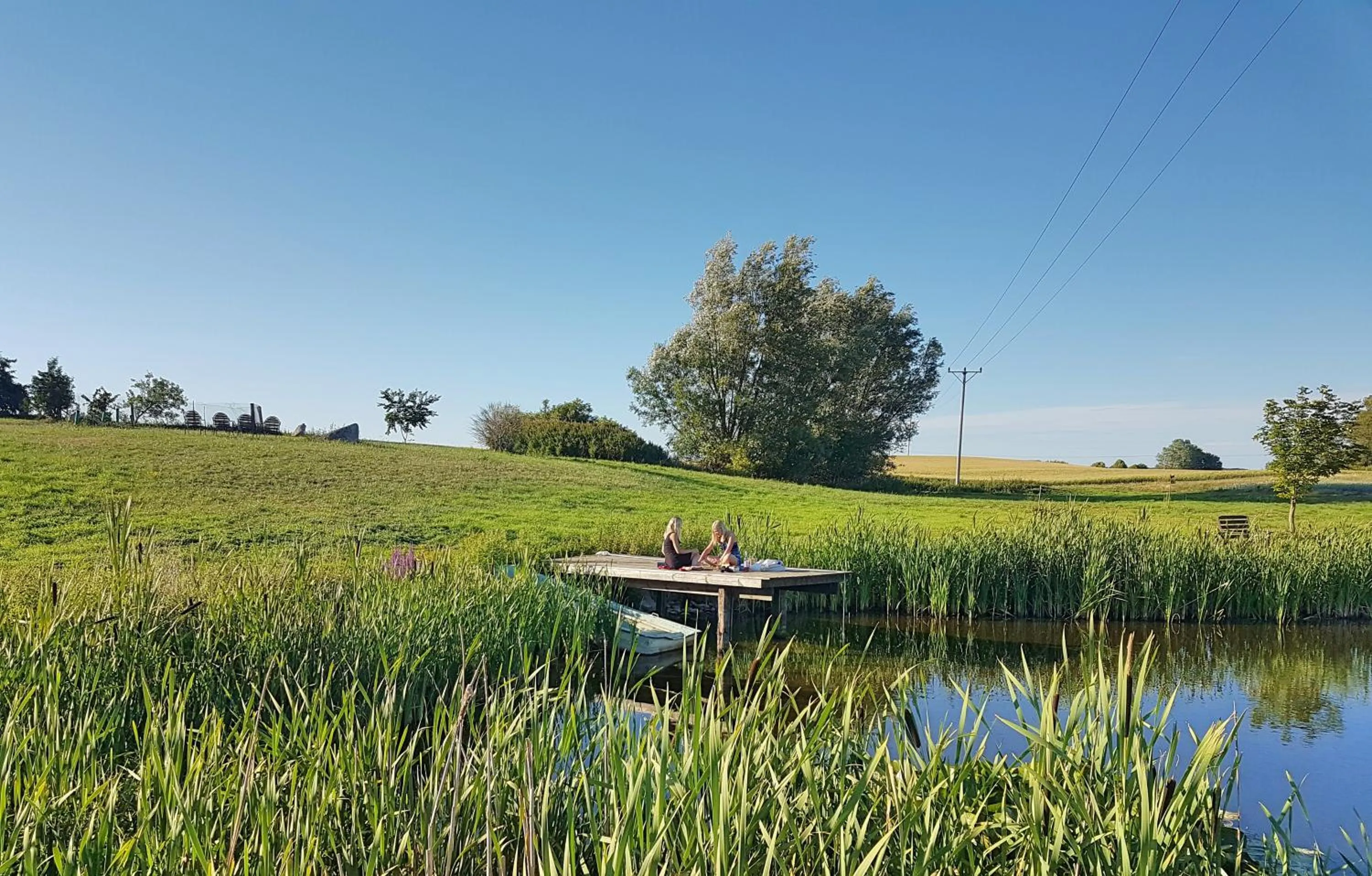 Natural landscape in Gårdshotellet