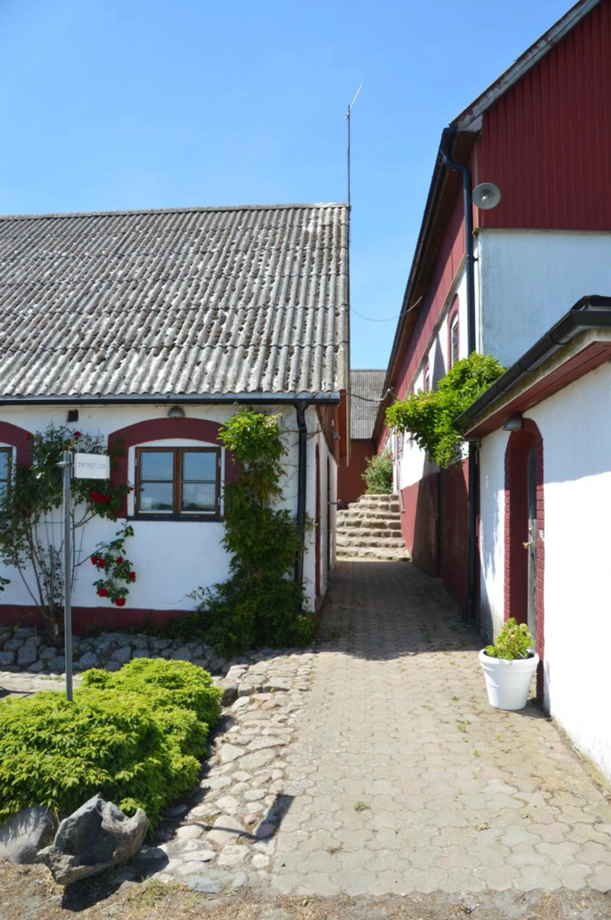 Facade/entrance in Gårdshotellet