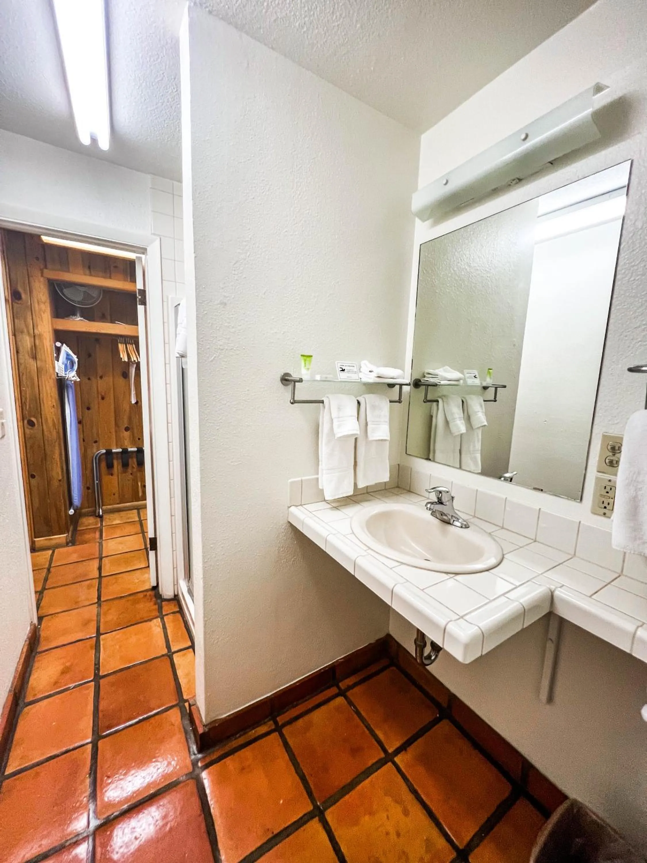 Bathroom in Big Horn Lodge