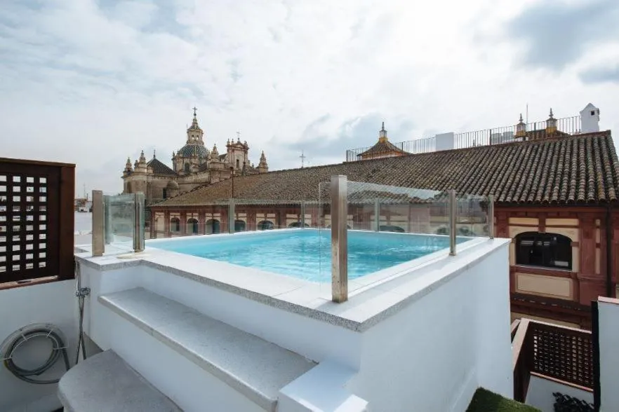 Pool view in DreamsApt Sagasta