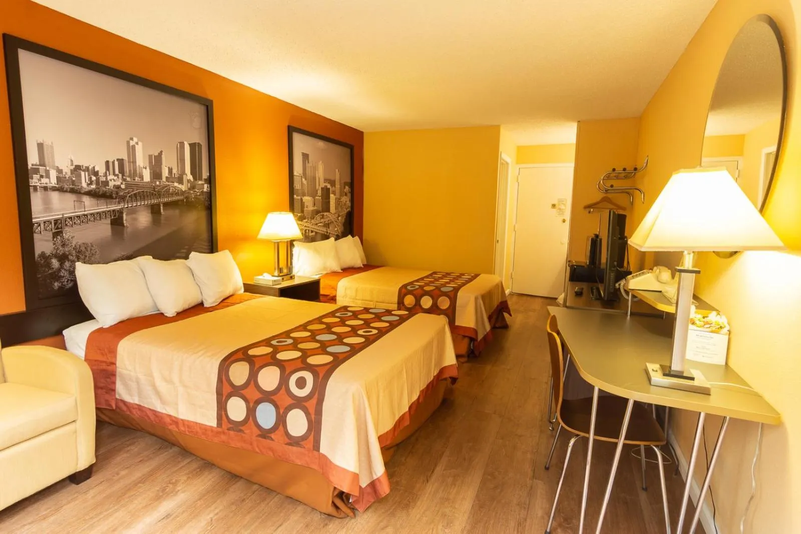 Bed in Super 8 by Wyndham Carlisle North