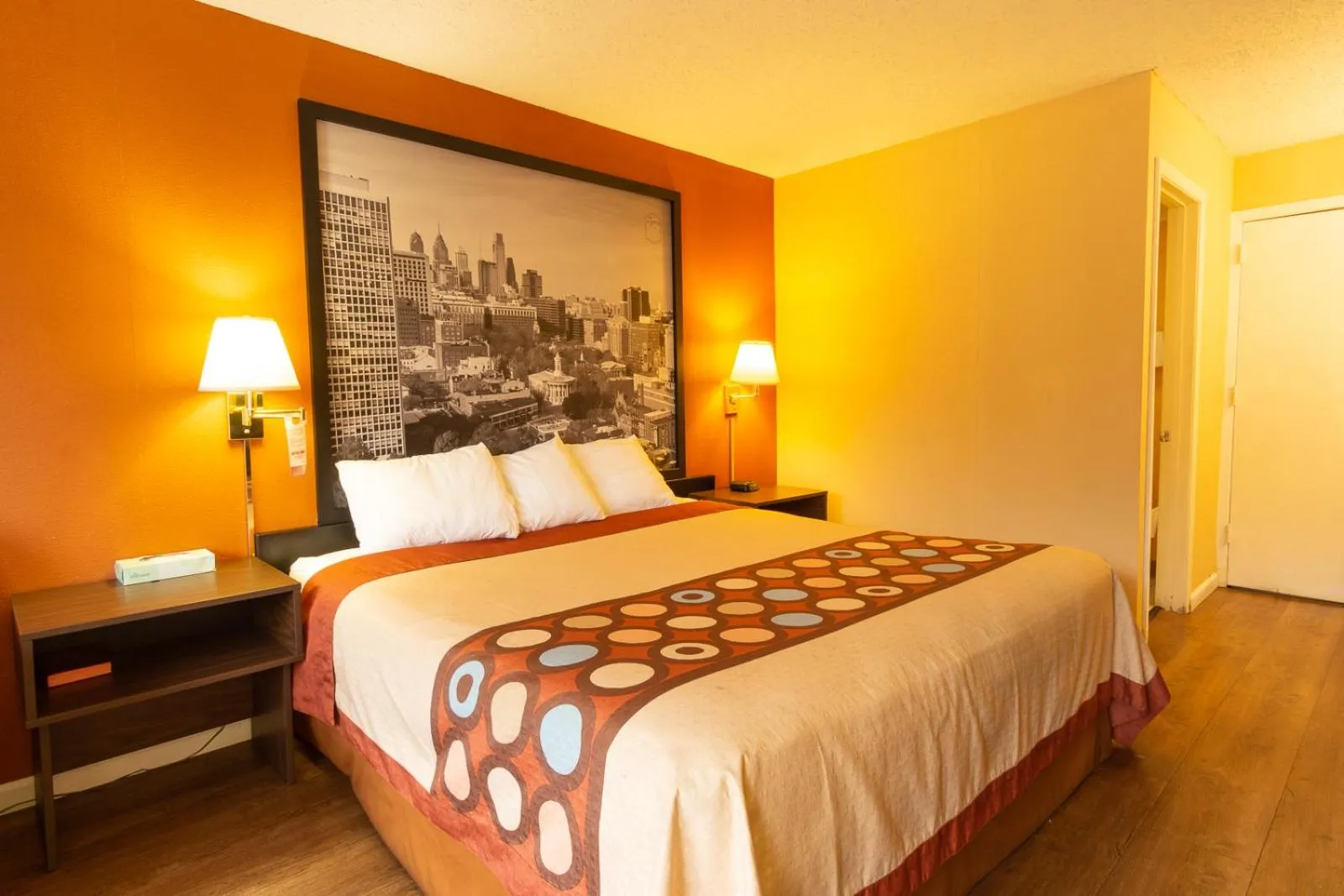 Bed in Super 8 by Wyndham Carlisle North