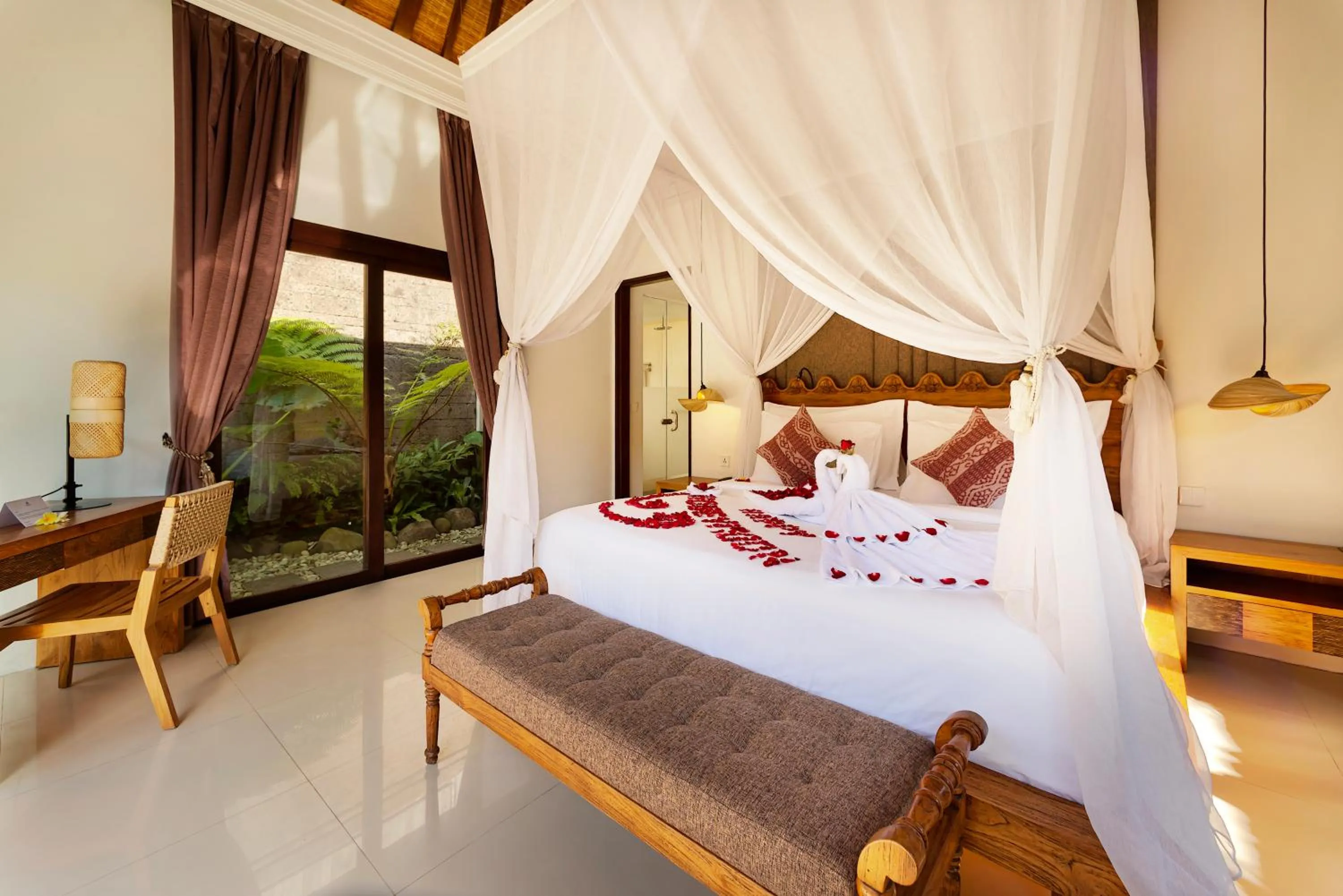 Bed in Adepa Resort