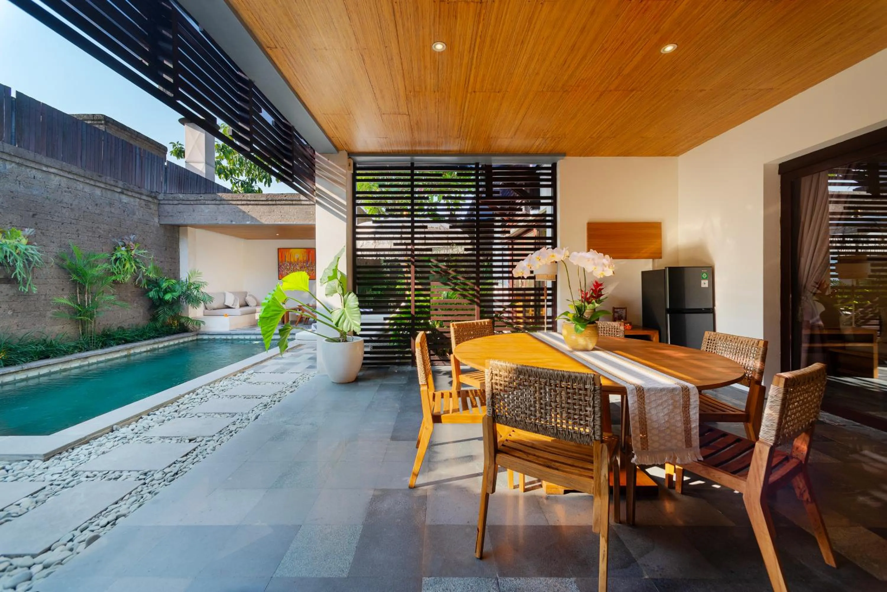 Seating area in Adepa Resort