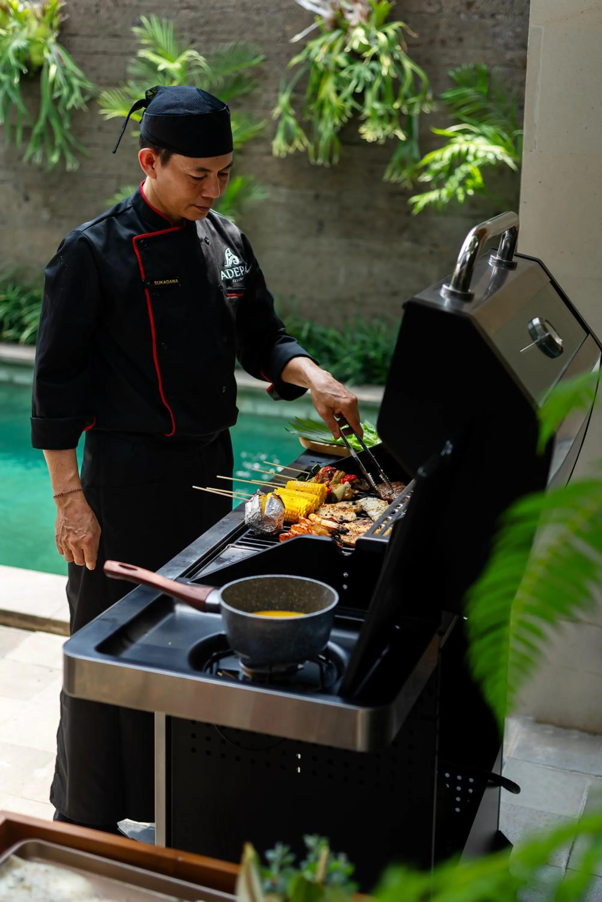 BBQ facilities in Adepa Resort