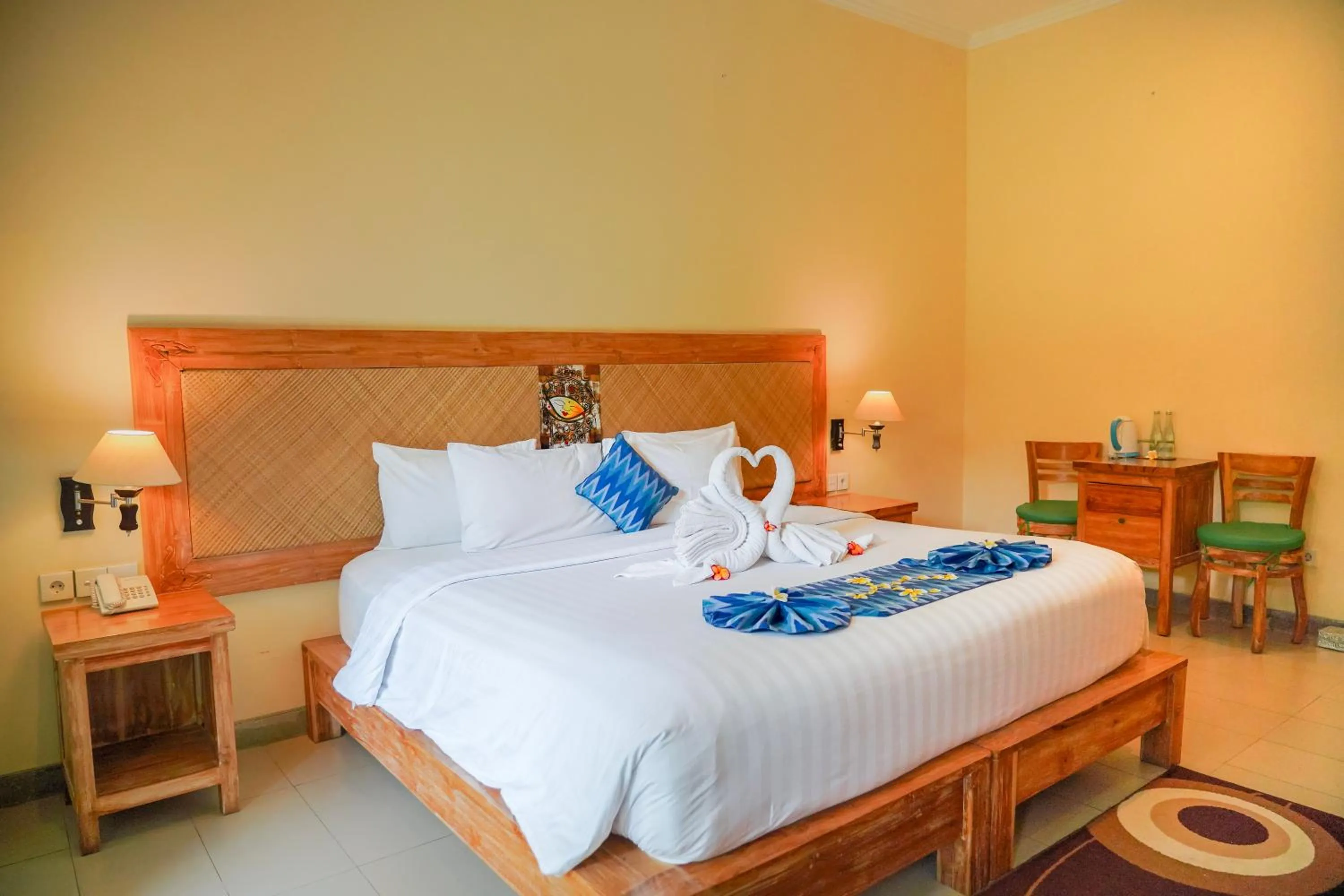 Property building, Bed in Ashyana Candidasa Beach Resort