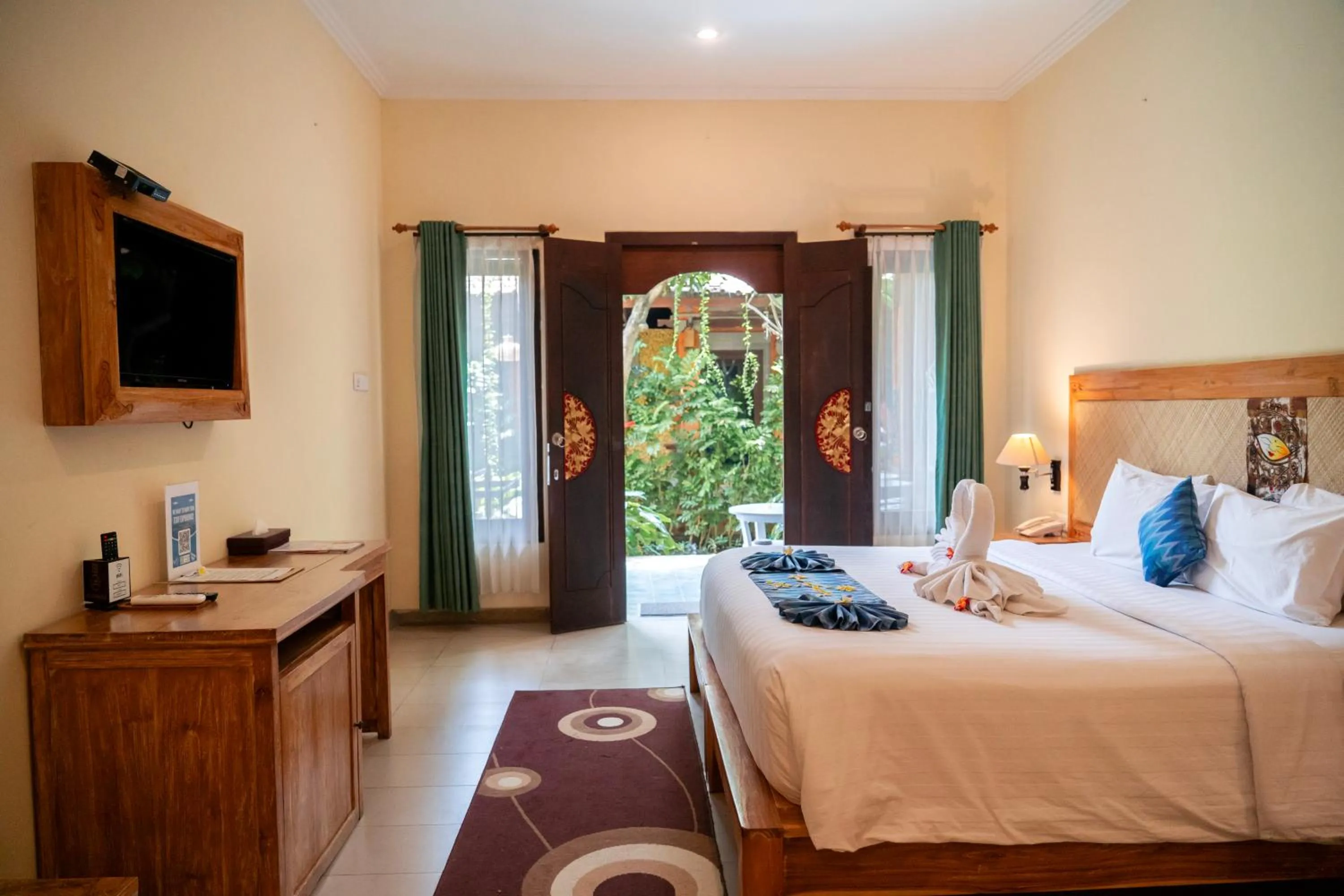 Property building, Bed in Ashyana Candidasa Beach Resort