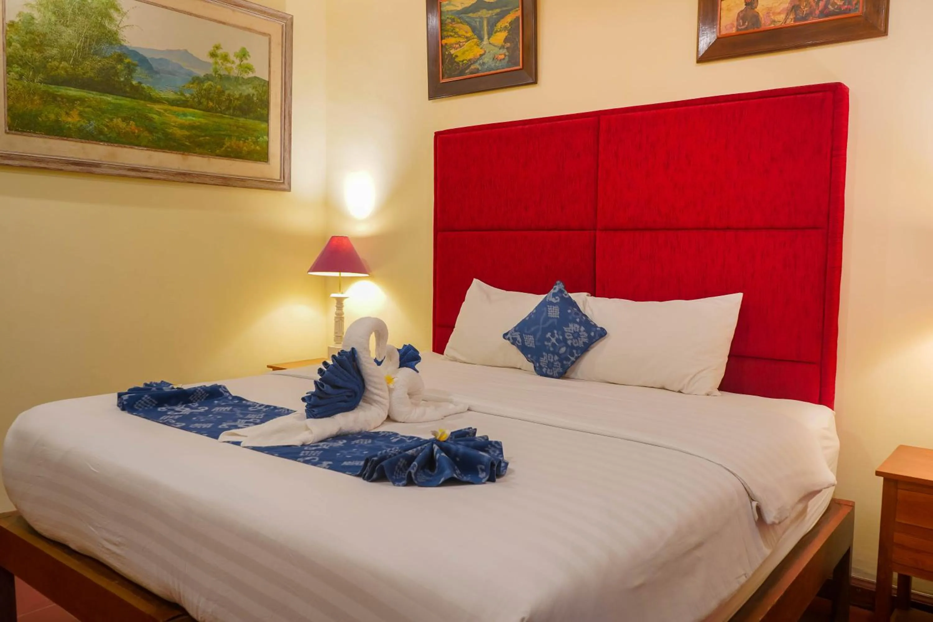 Property building, Bed in Ashyana Candidasa Beach Resort