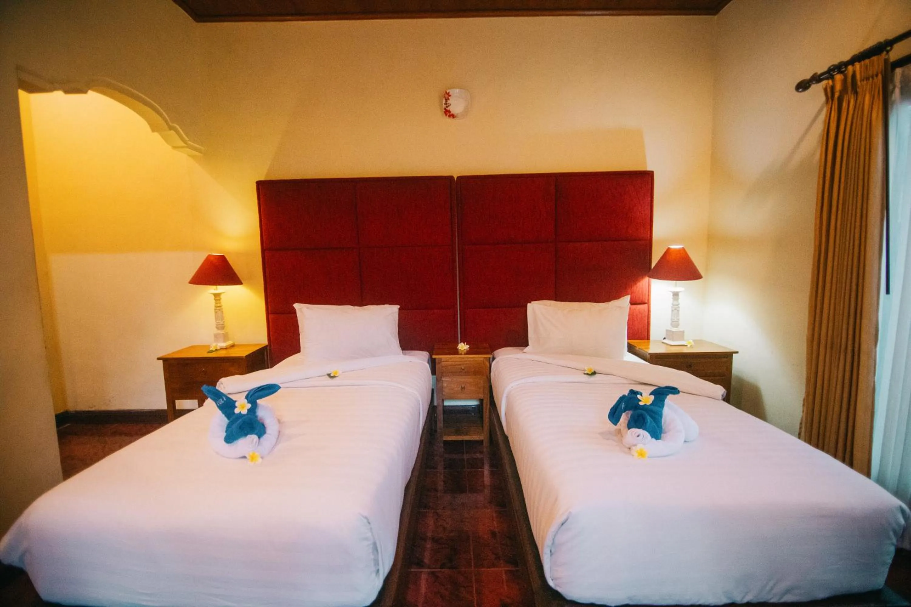 Bedroom, Bed in Ashyana Candidasa Beach Resort