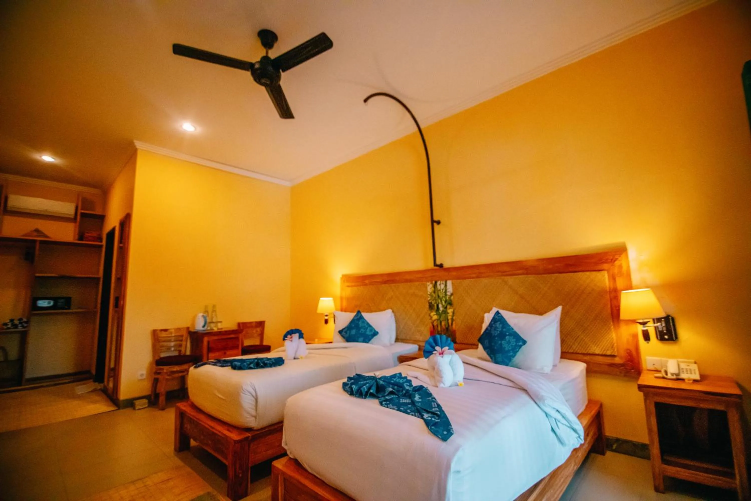 Bedroom, Bed in Ashyana Candidasa Beach Resort