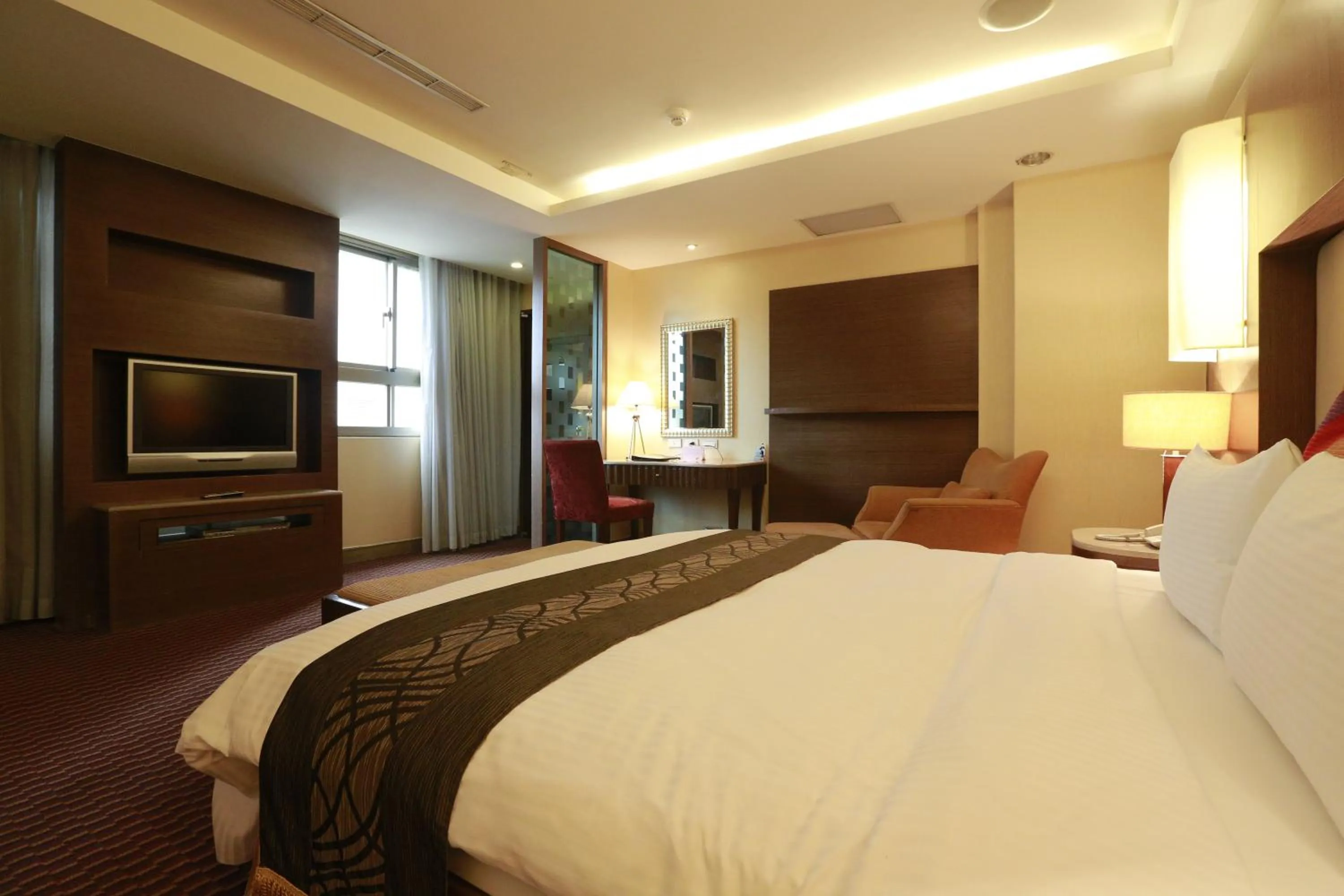 Bed in Jingan Classic Inn