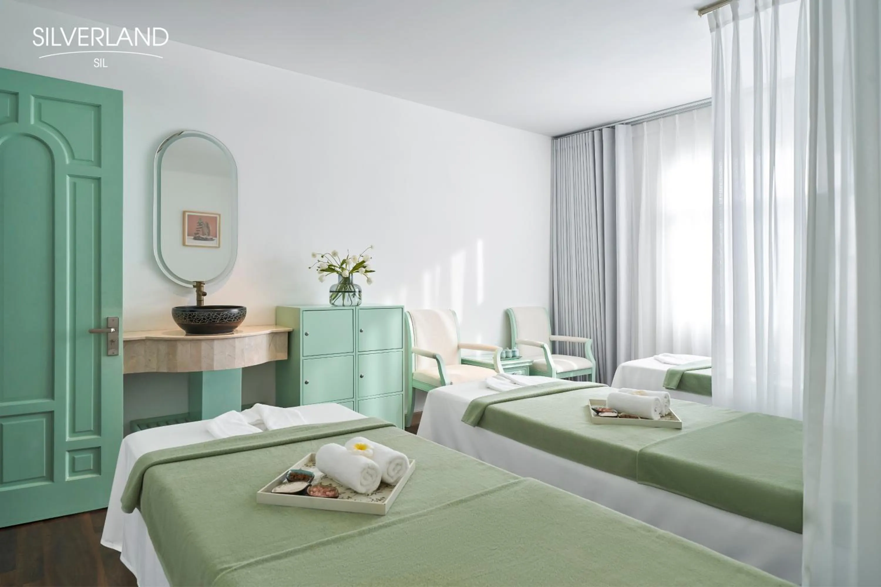 Spa and wellness centre/facilities, Bed in Silverland Sil Hotel