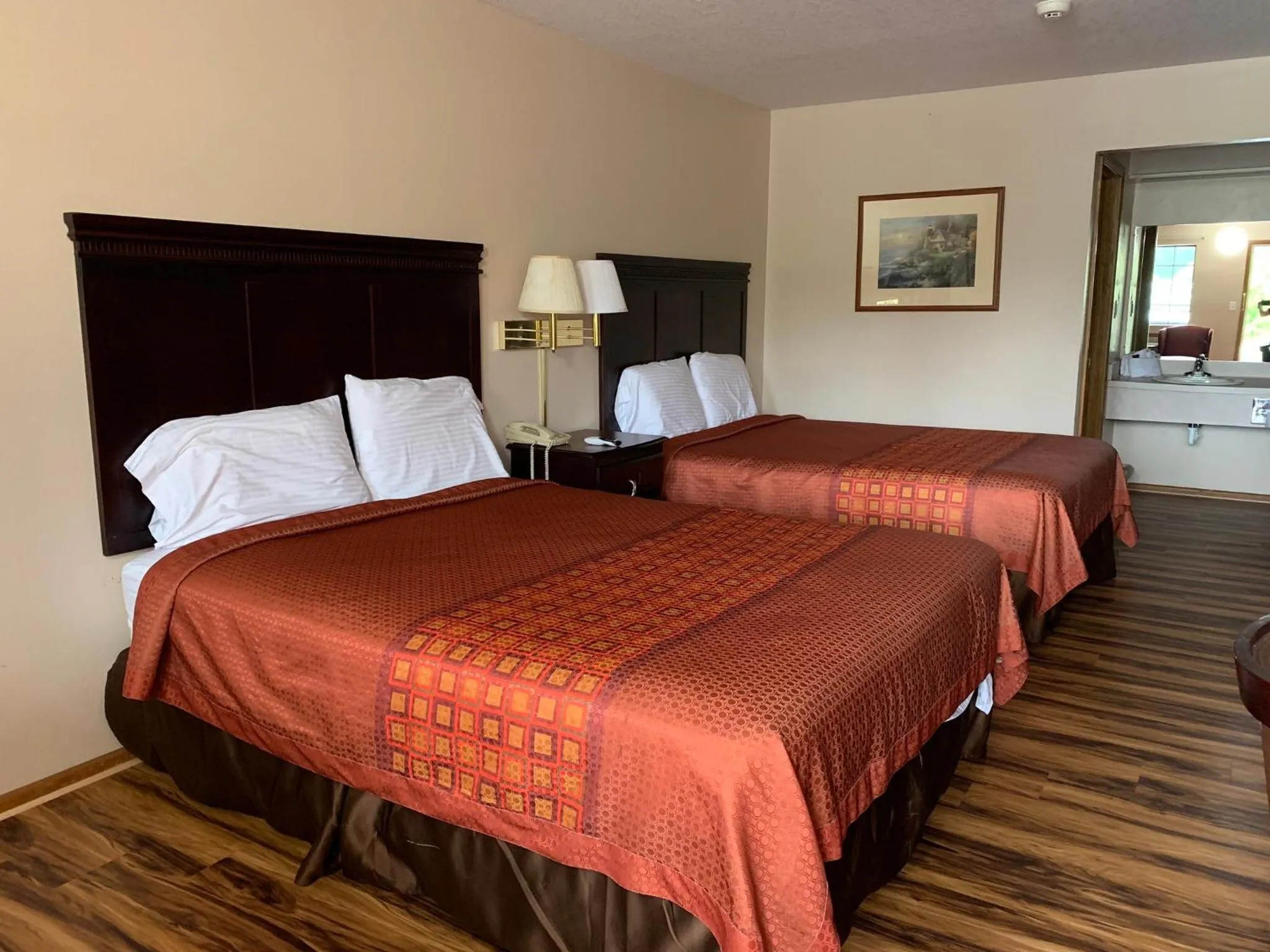 Bed in Riverwood Inn