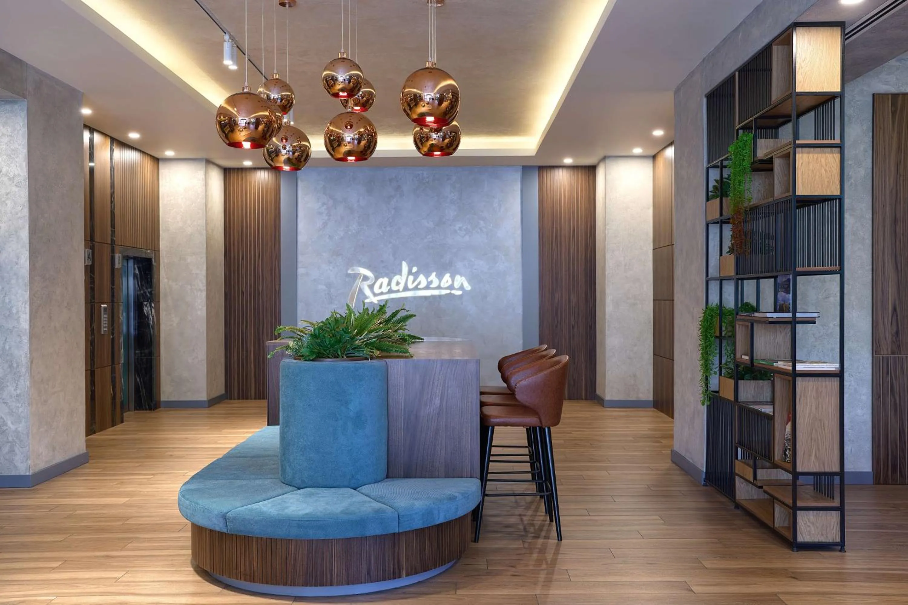 Lobby or reception in Radisson Hotel Baku